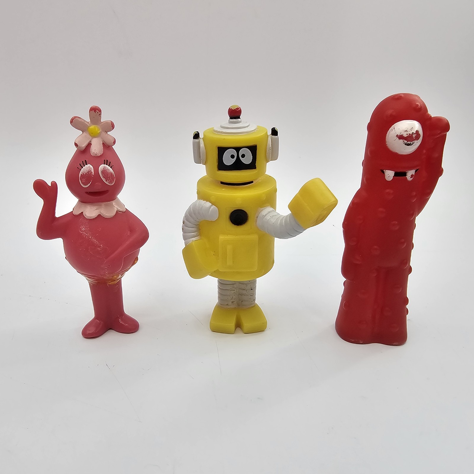 YO GABBA GABBA GANG 2013 Figures Wildbrain Magic Store Jazwares Lot Of 3