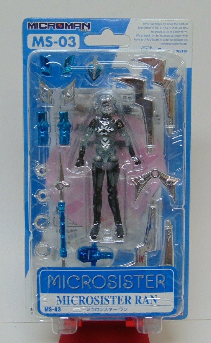 Takara Microman Microsister RAN MS-03 MOC NOS 2005 SEALED Japanese Import MOC