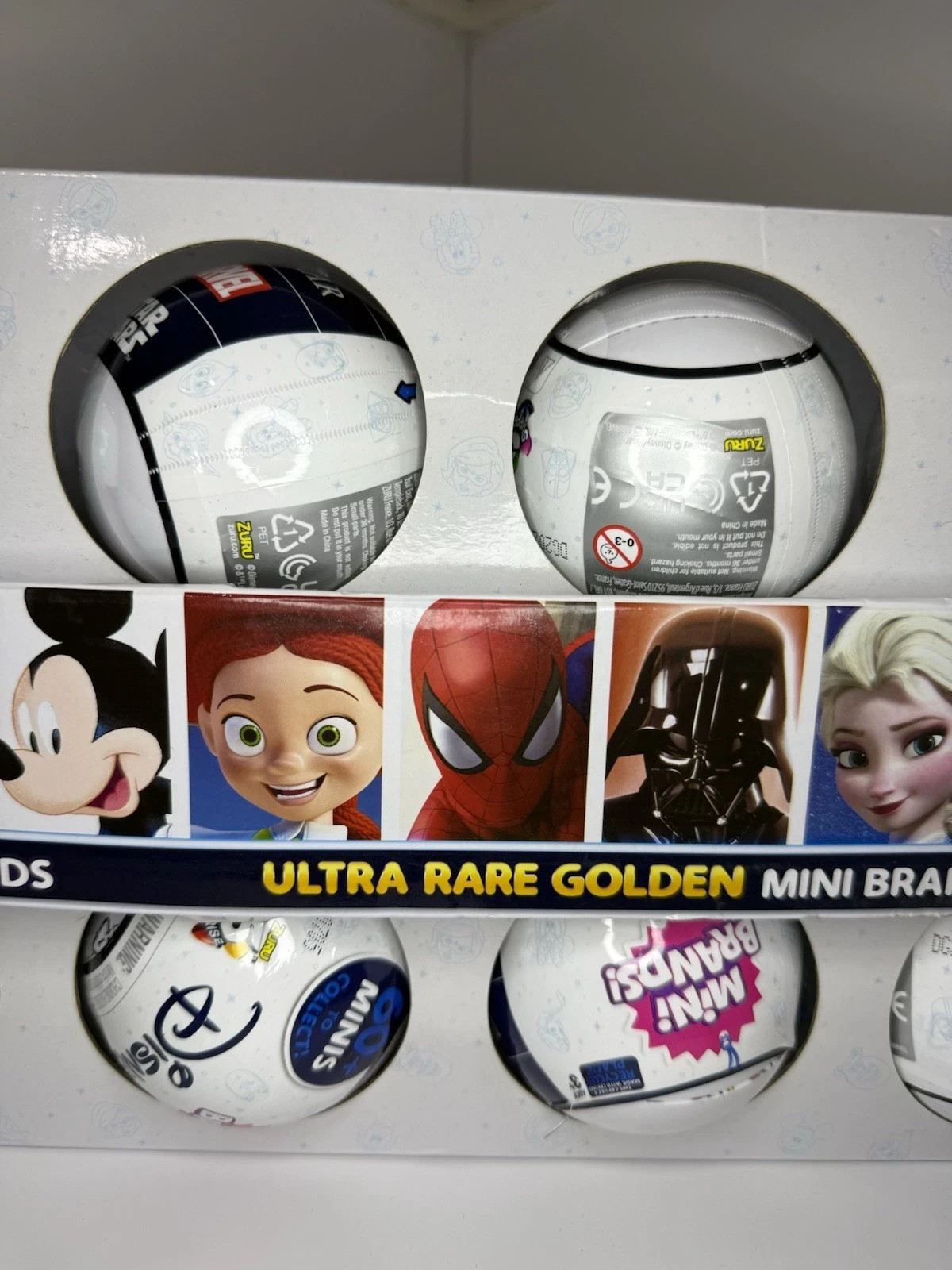 Zuru 5 Surprise Mini Brands Disney Store Edition 8 Pack W/Ultra Rare Golden. NIB