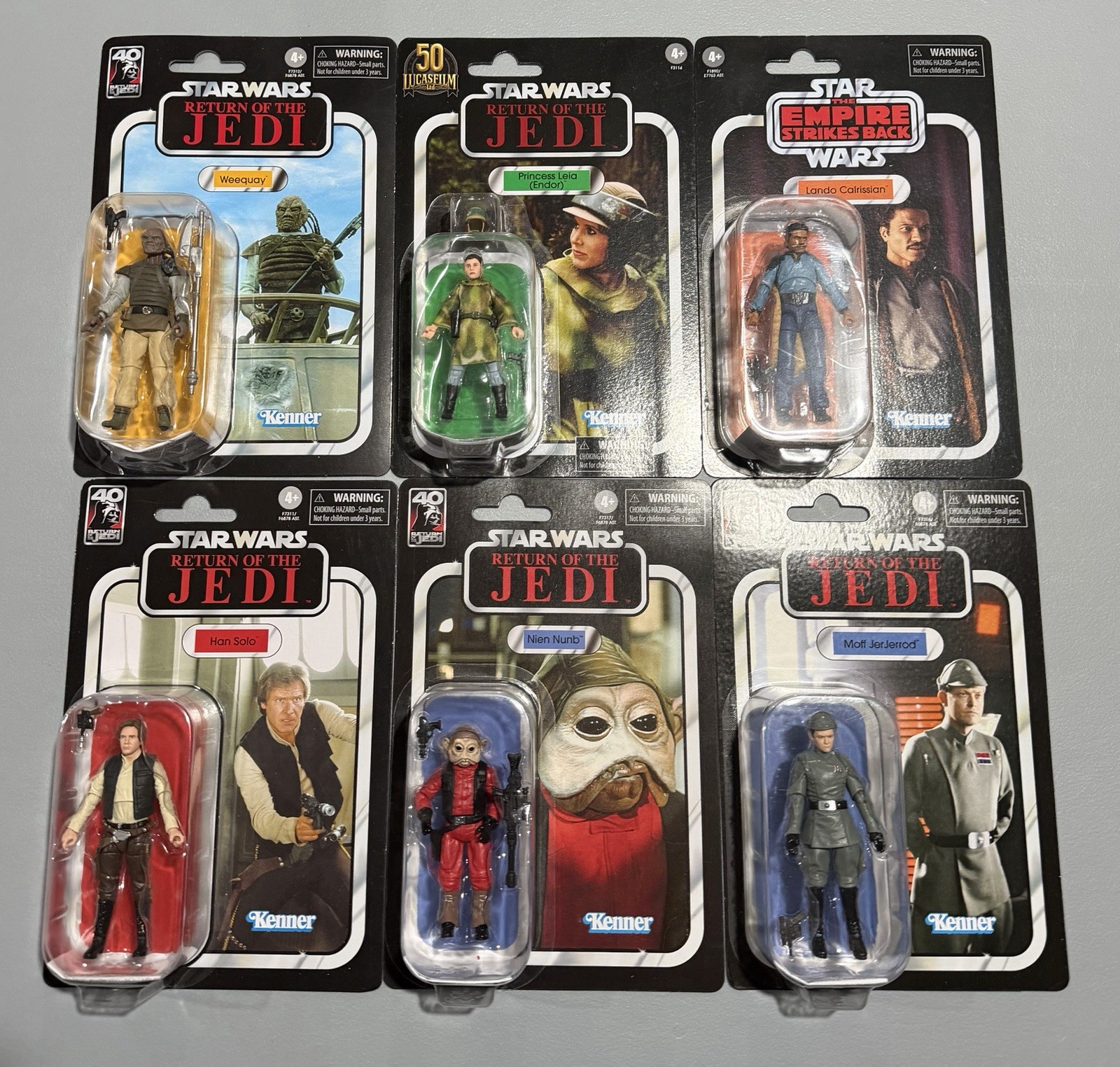 Star wars vintage collection – Return of the Jedi 3.75 In Figure Lot. New