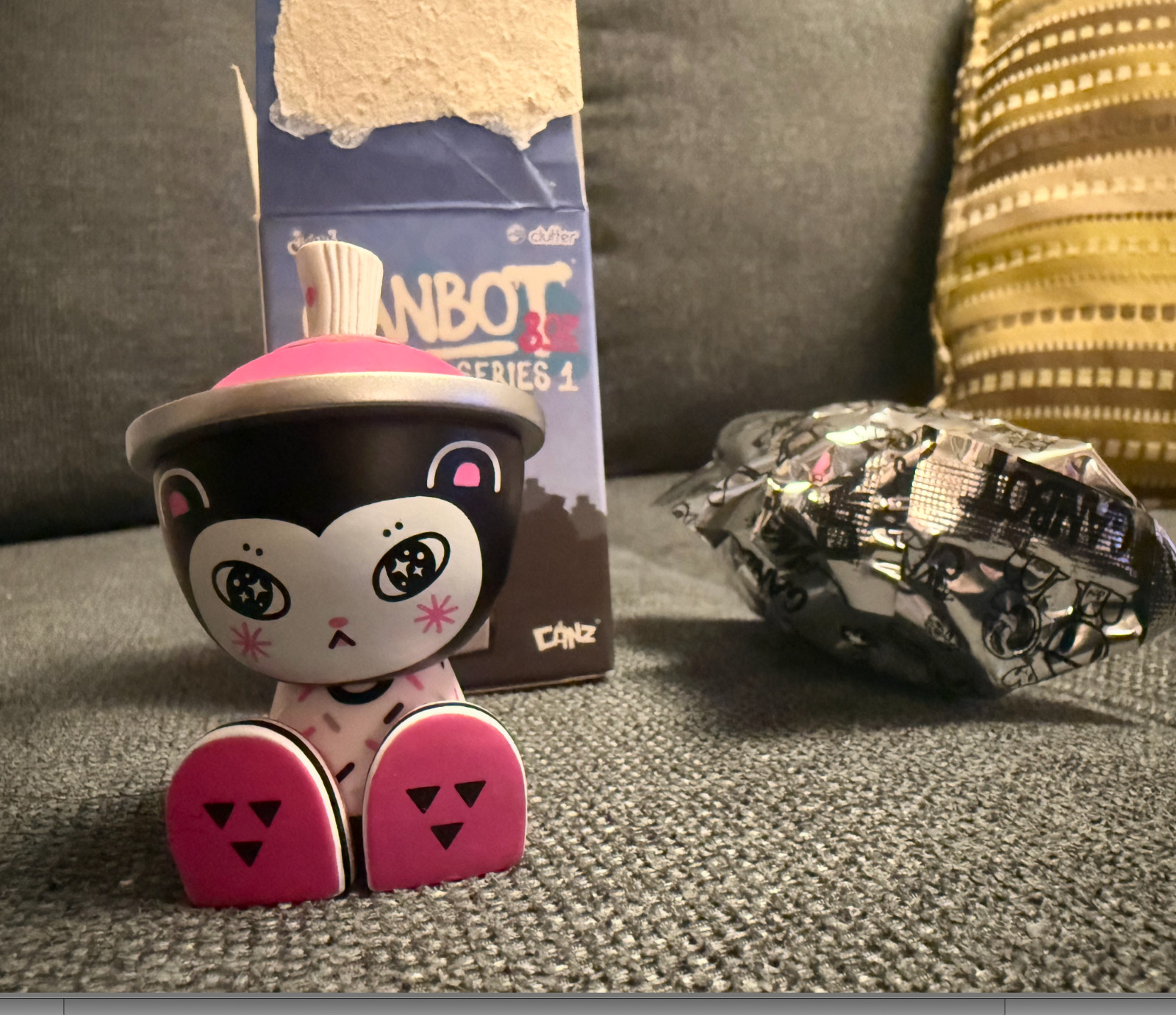 CanBot Clutter 3oz Series 1 Barlow Bot by Andrea Kang NEW czee13 graffiti quiccs