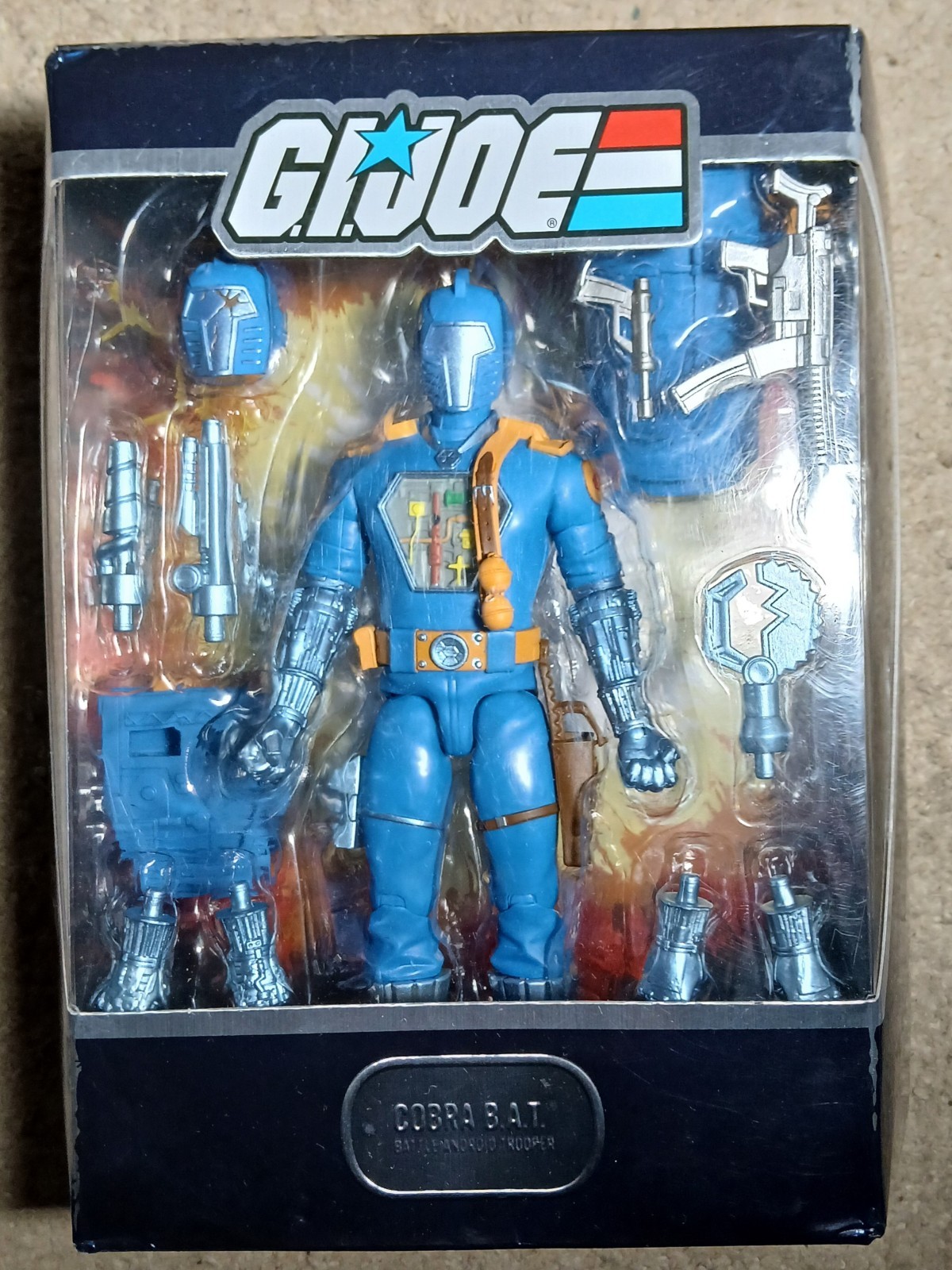 Super7 G.I. Joe Ultimates Cobra B.A.T. 7 in Action Figure