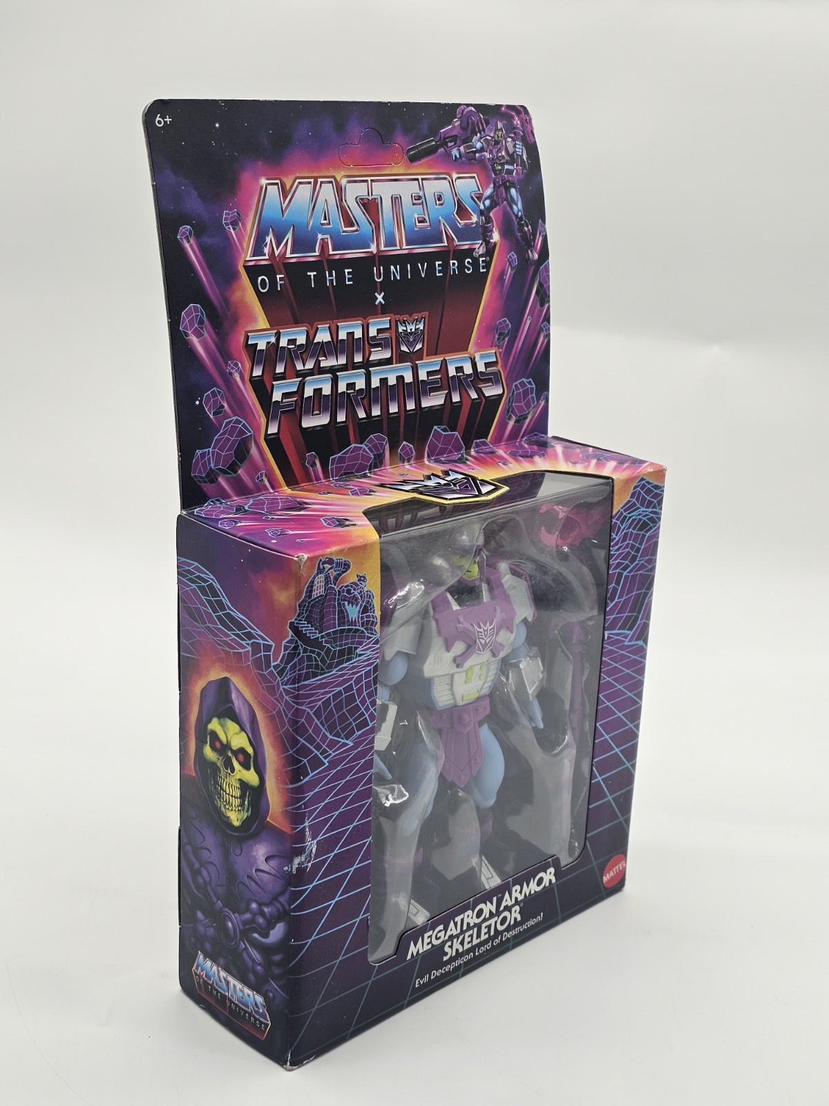 Masters of the Universe x Transformers Megatron Armor Skeletor Action Figure NEW