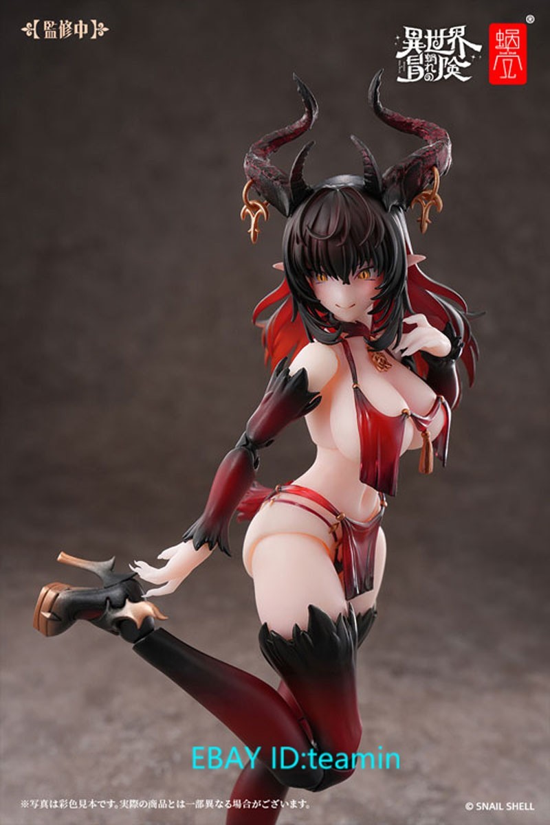 Snail Shell RPG-01SP Saccubus Lustia Second Phase 1/12 Action Figure Stock