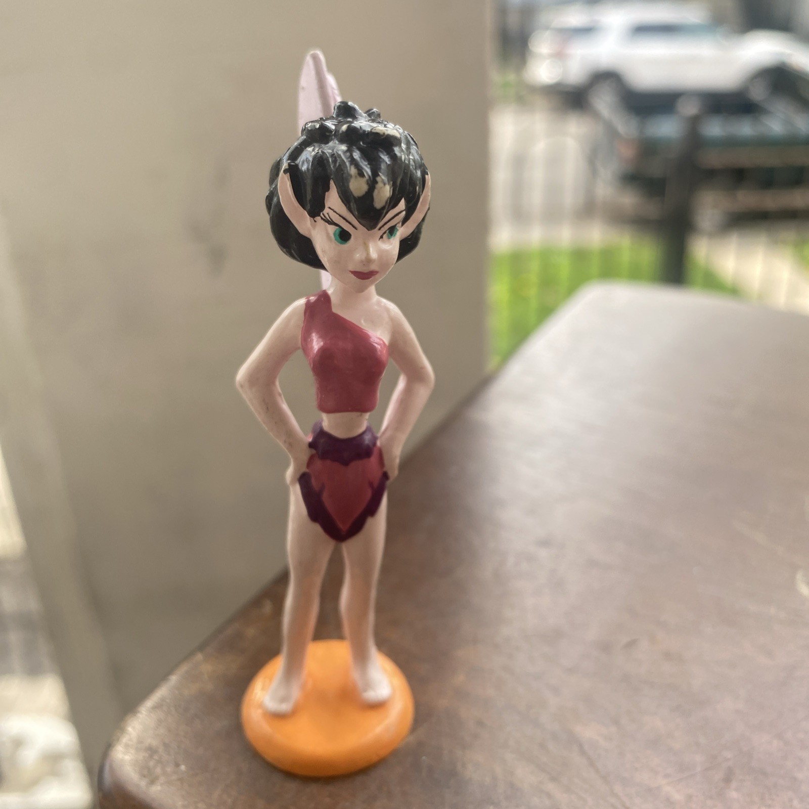 RARE HTF Ferngully Crysta Figure Figurine Toy 1992 PVC Applause Fern Gully Fairy