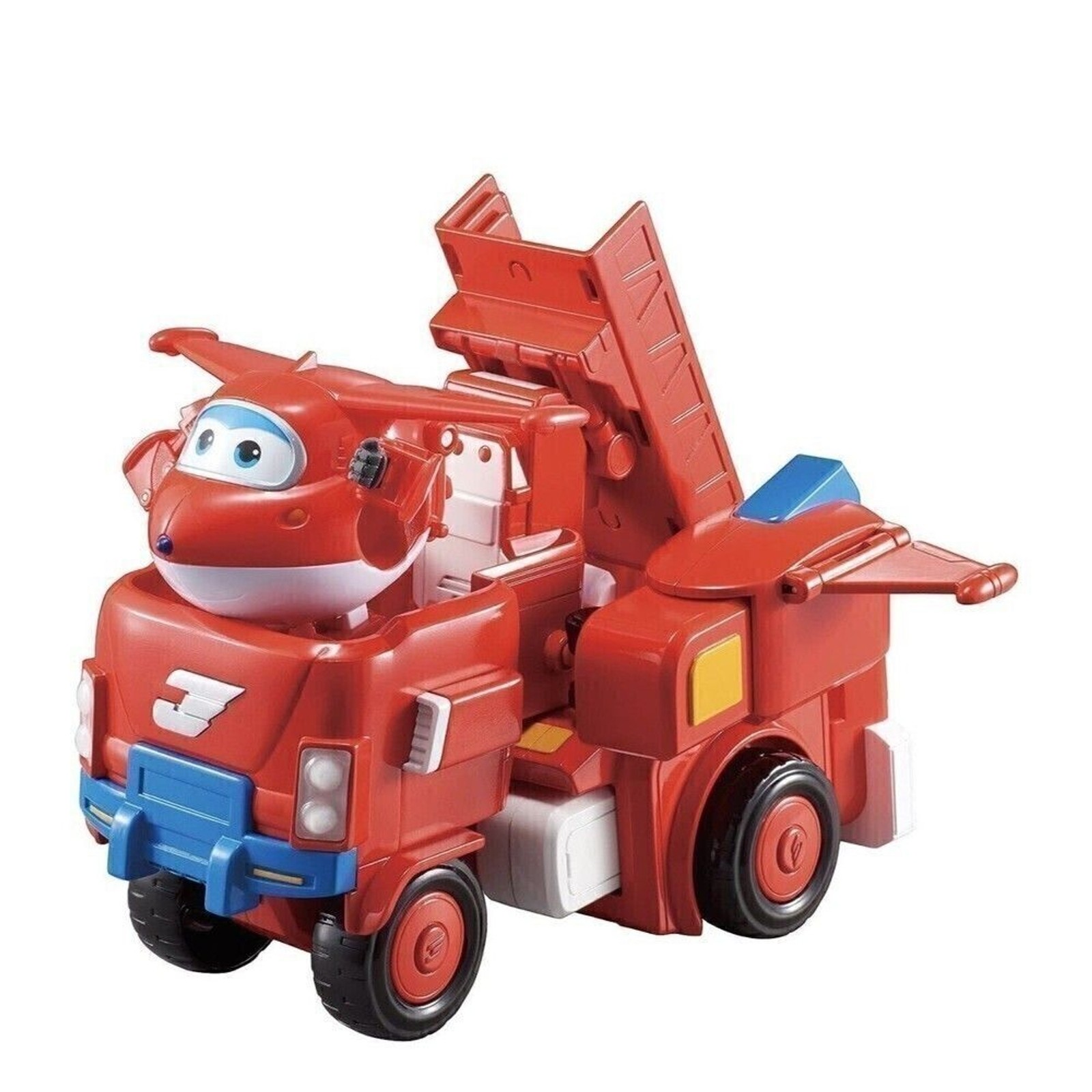 14″ Transforming Jett’s Super Robot And Jett Combo Super Wings Lights Sound