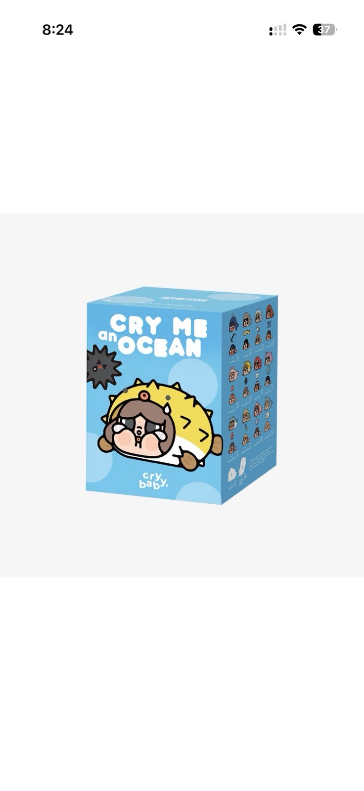 POP MART CRYBABY Cry Me an Ocean SEA BUNNY Figure – US FAST SHIPPING