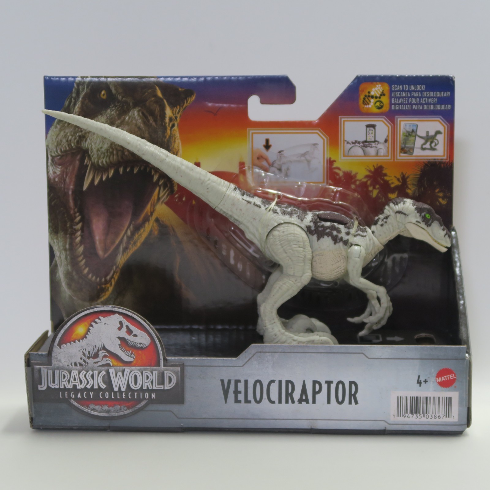 Jurassic World Legacy Collection velociraptor Dinosaur Figure