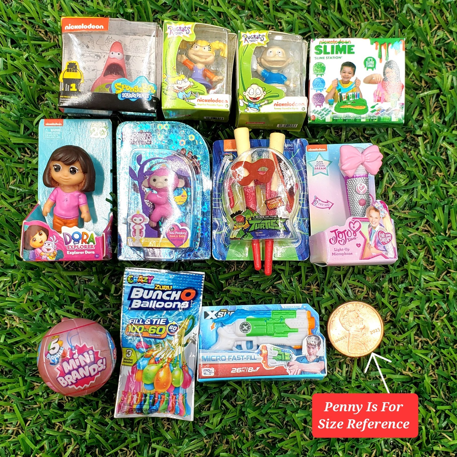 (11) Zuru 5 Surprise Toy Mini Brands (Lot Of 10) (1″-2″ In Size TINY)