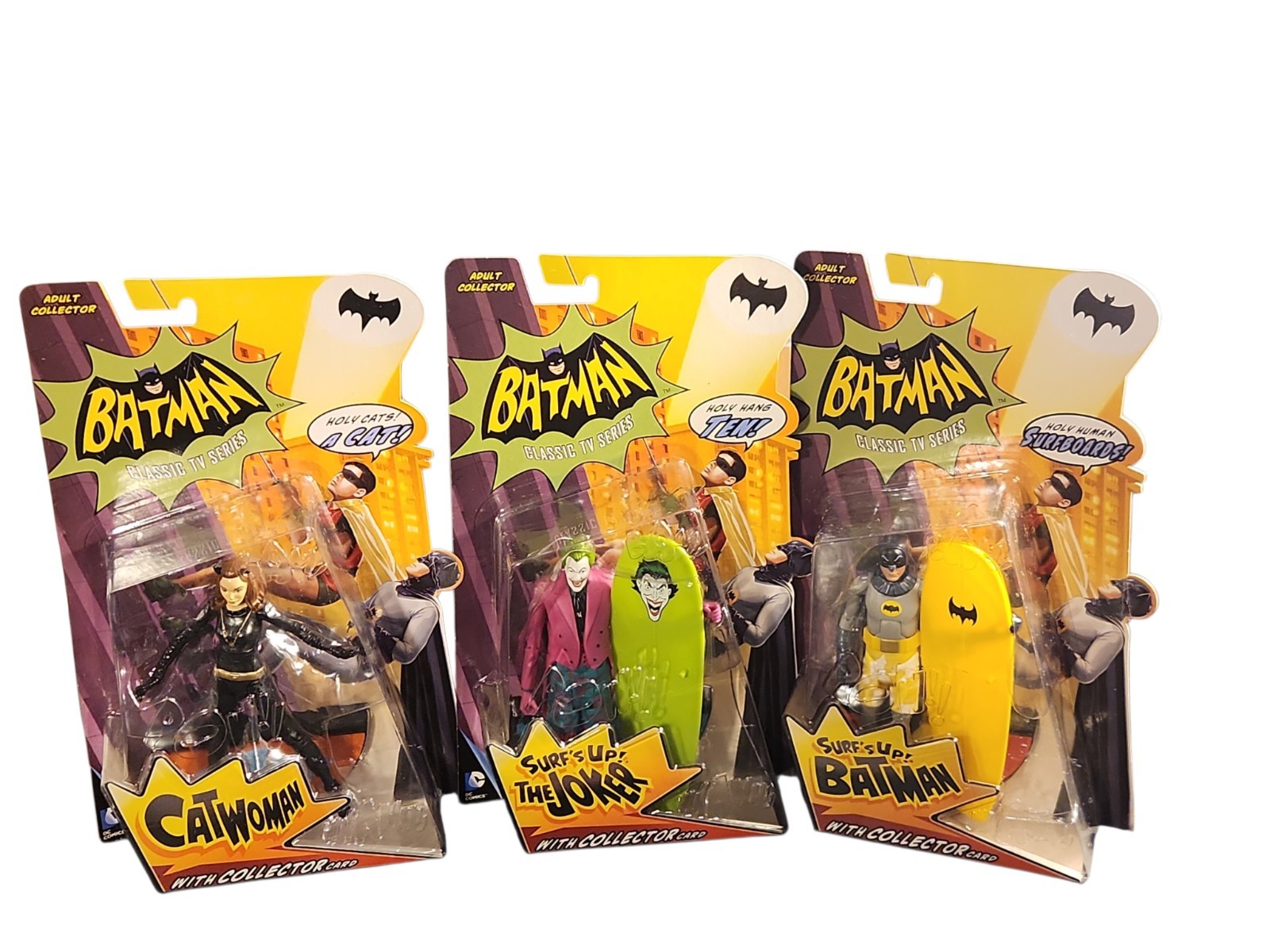 MATTEL JOKER SURF’S UP ACTION FIGURE BATMAN CLASSIC T V SERIES Lot
