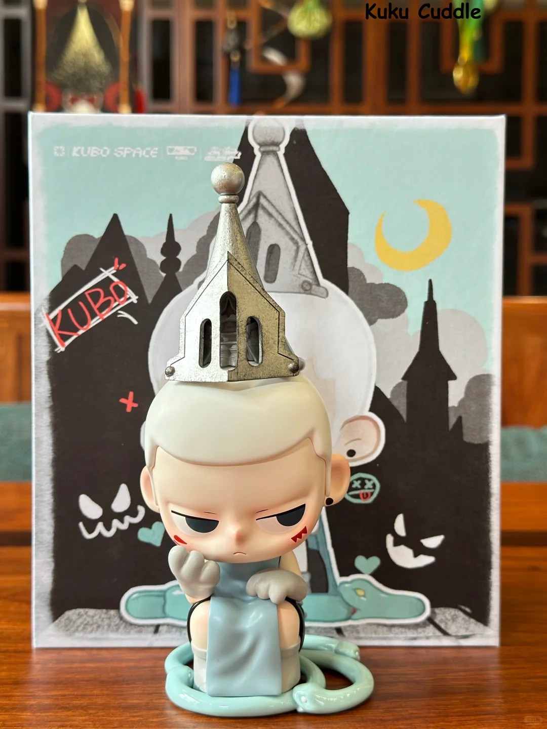 Meow Studio Kubo Space The Petrochemical Knight Figurine Toy Gift 18cm Authentic
