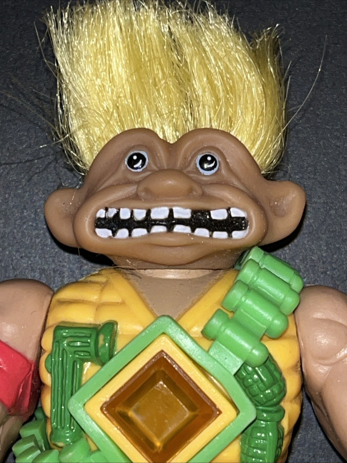 Vintage Stone Protectors Angus the Soldier Action Figure 1992 Ace Novelty Troll