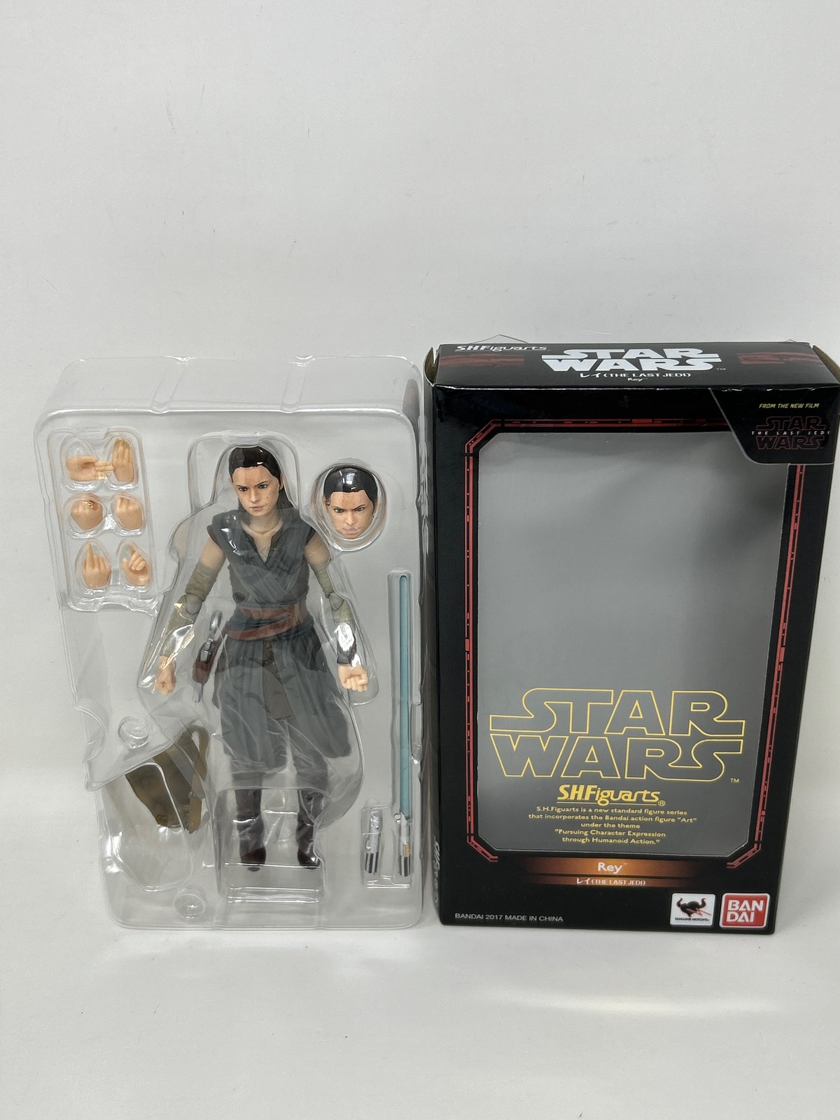 S. H. Figuarts Star Wars Rey About 155mm ABS PVC Painted Action Figure