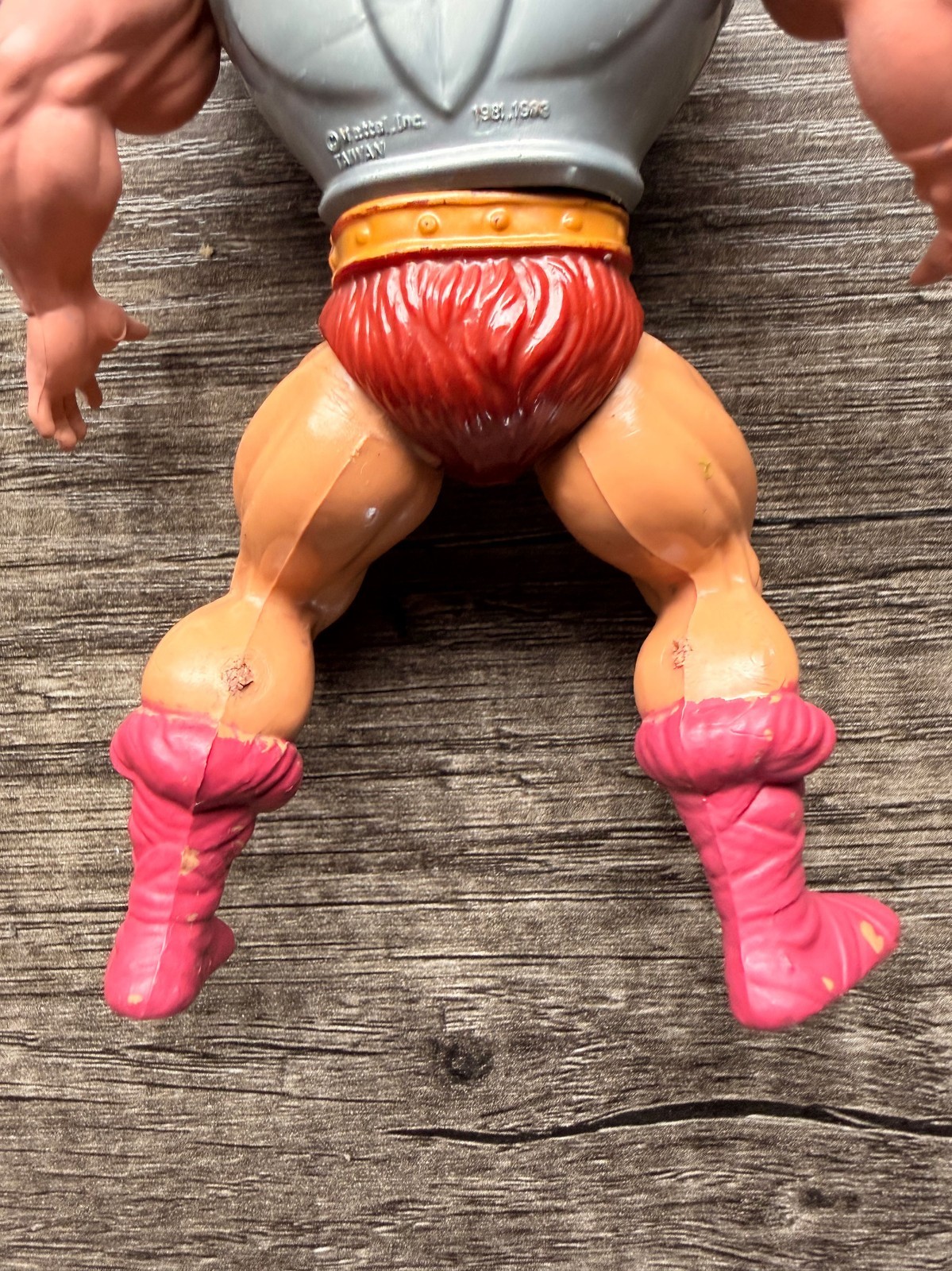 Rotoplast Battle Armor He-Man, Vintage MOTU Masters of the Universe