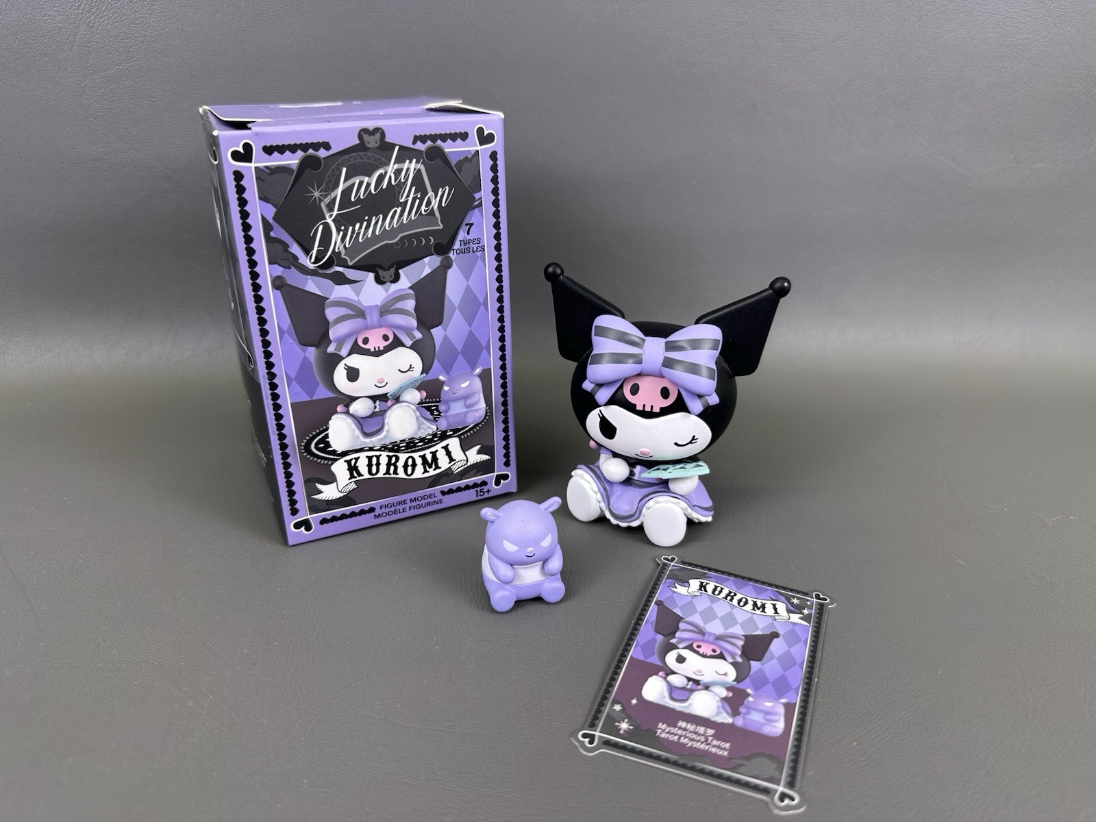 MINISO Sanrio Characters Kuromi Lucky Divination Series Blind Box Open Box