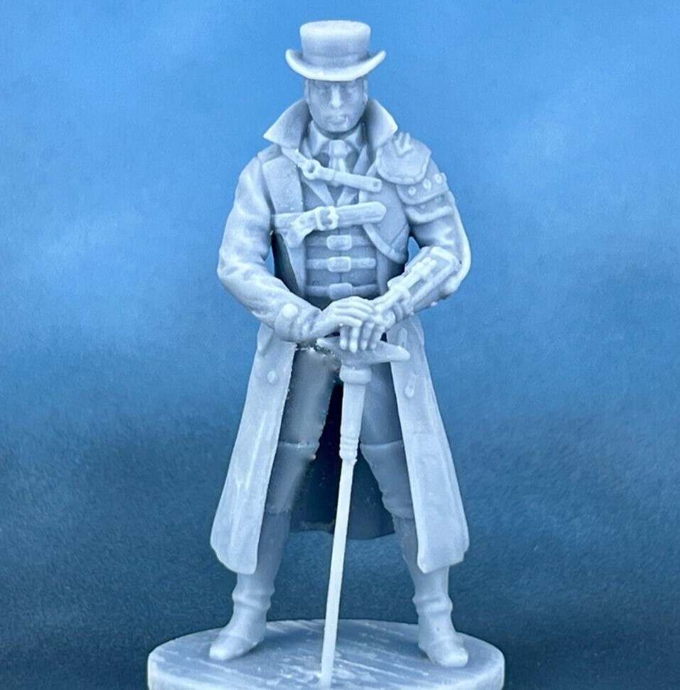 Action Figure Steampunk Evilman fantasy toy 40mm Resin Figure