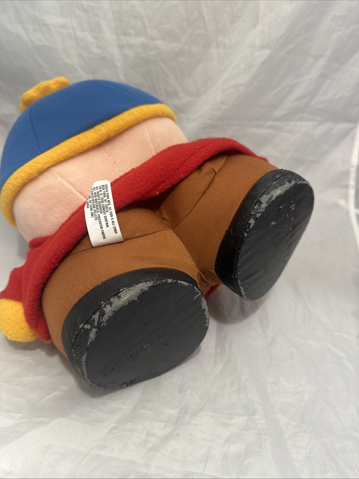 Vintage Eric Cartman South Park Plush Weighted 1998 Comedy Central Collectible