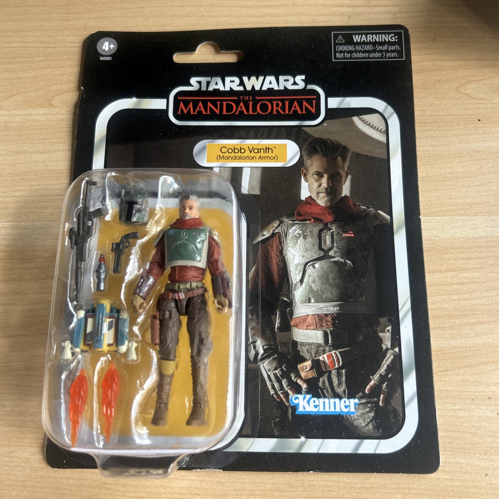 STAR WARS VINTAGE MANDALORIAN DELUXE: COBB VANTH (MANDALORIAN ARMOR) – VC343 NM