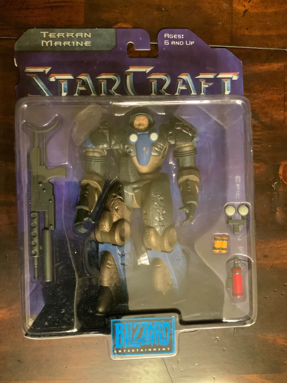 StarCraft Terran Marine Action Figure 1998 Collection 1 – Blizzard Entertainment