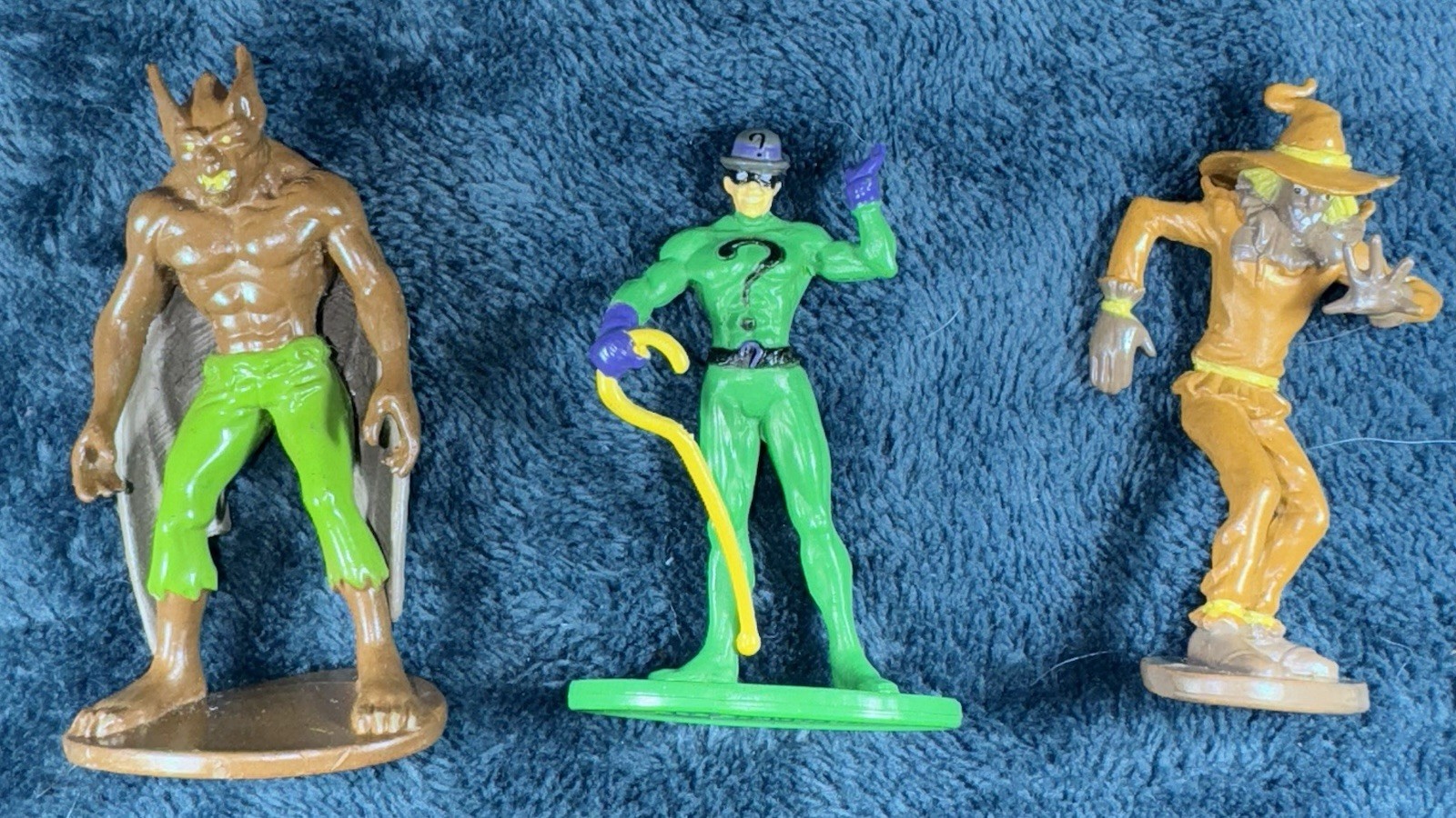D.C. Comics Batman Party Favors PVC Cake Toppers (S12) Lot Of 11 Approx 1.5-2 in