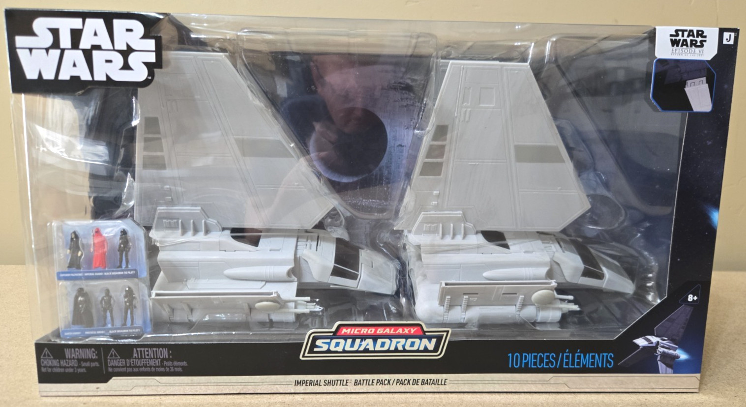 Star Wars Micro Galaxy Squadron Imperial Shuttle Battle Pack – Deluxe Set