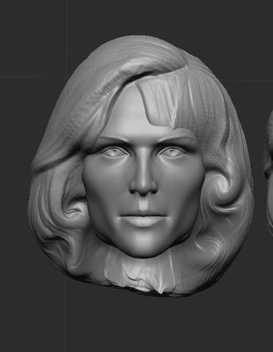 CUSTOM NURSE CHAPEL STAR TREK RESIN HEAD for 8″ MEGO FIGURE 1/9 scale