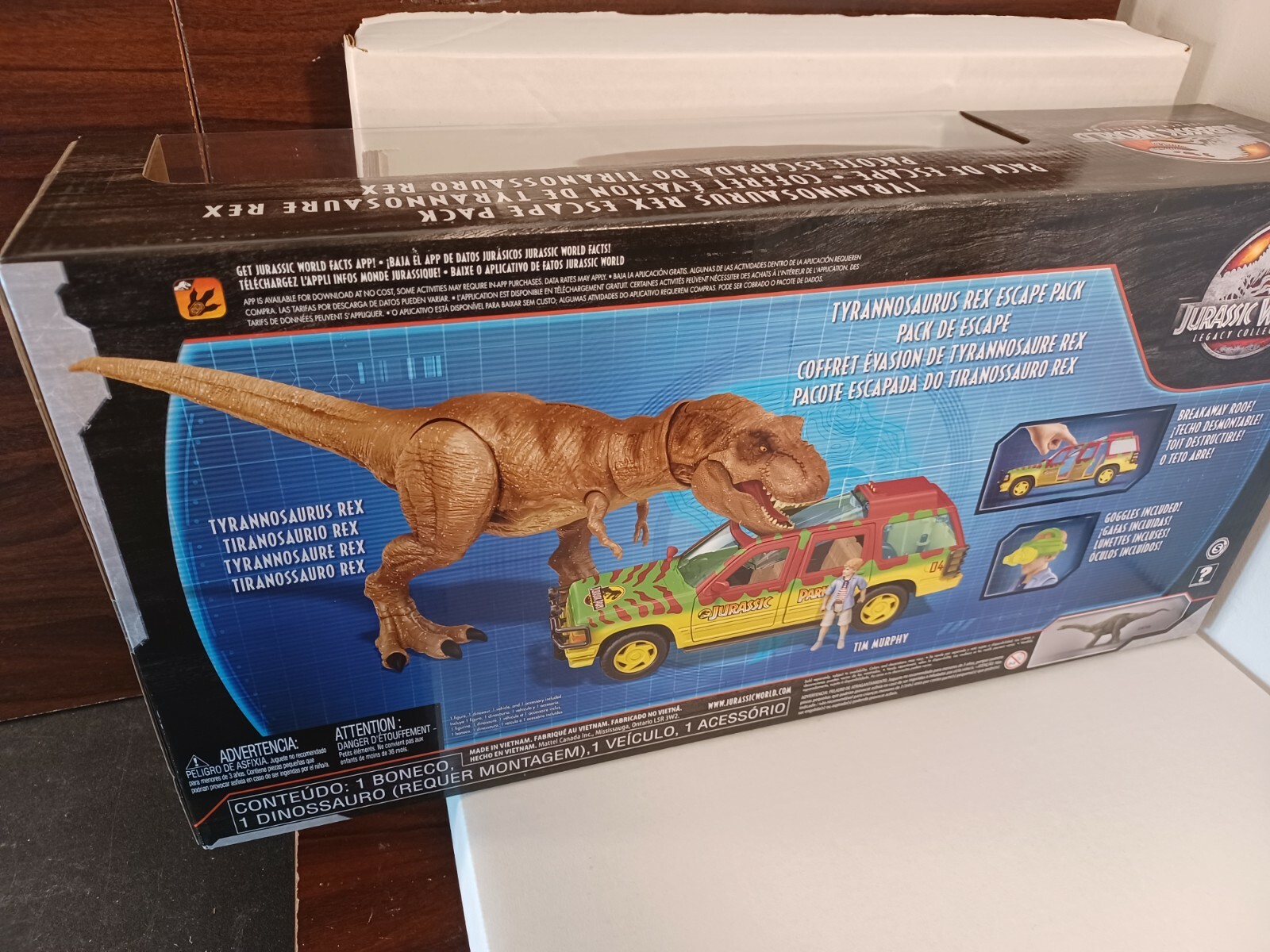 Jurassic World Legacy Collection Tyrannosaurus Rex Escape Pack Action Figure-NEW