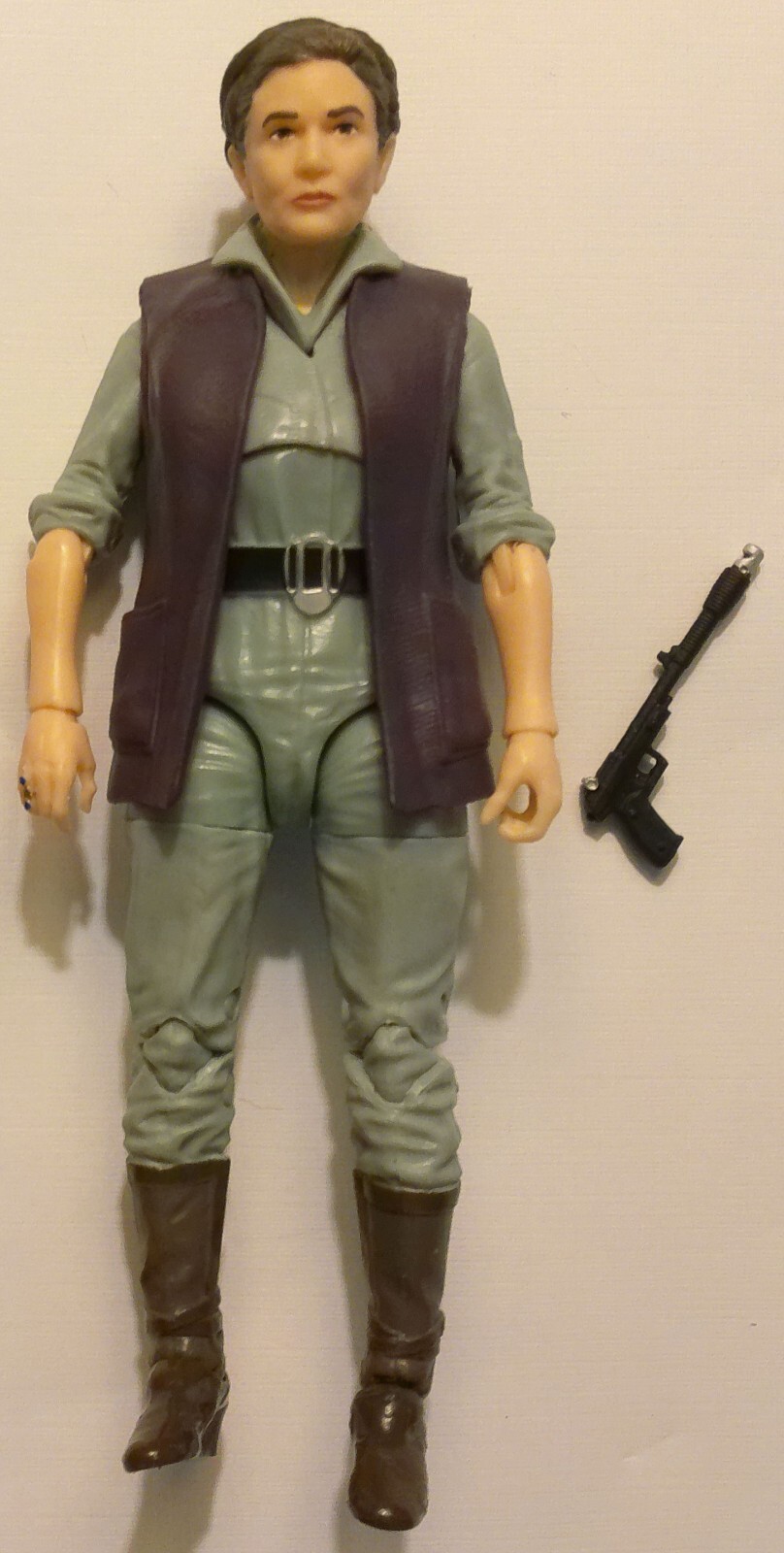 STAR WARS 5″ GENERAL PRINCESS LEIA ORGANA CARRIE FISHER FIGURE 100% COMPLETE