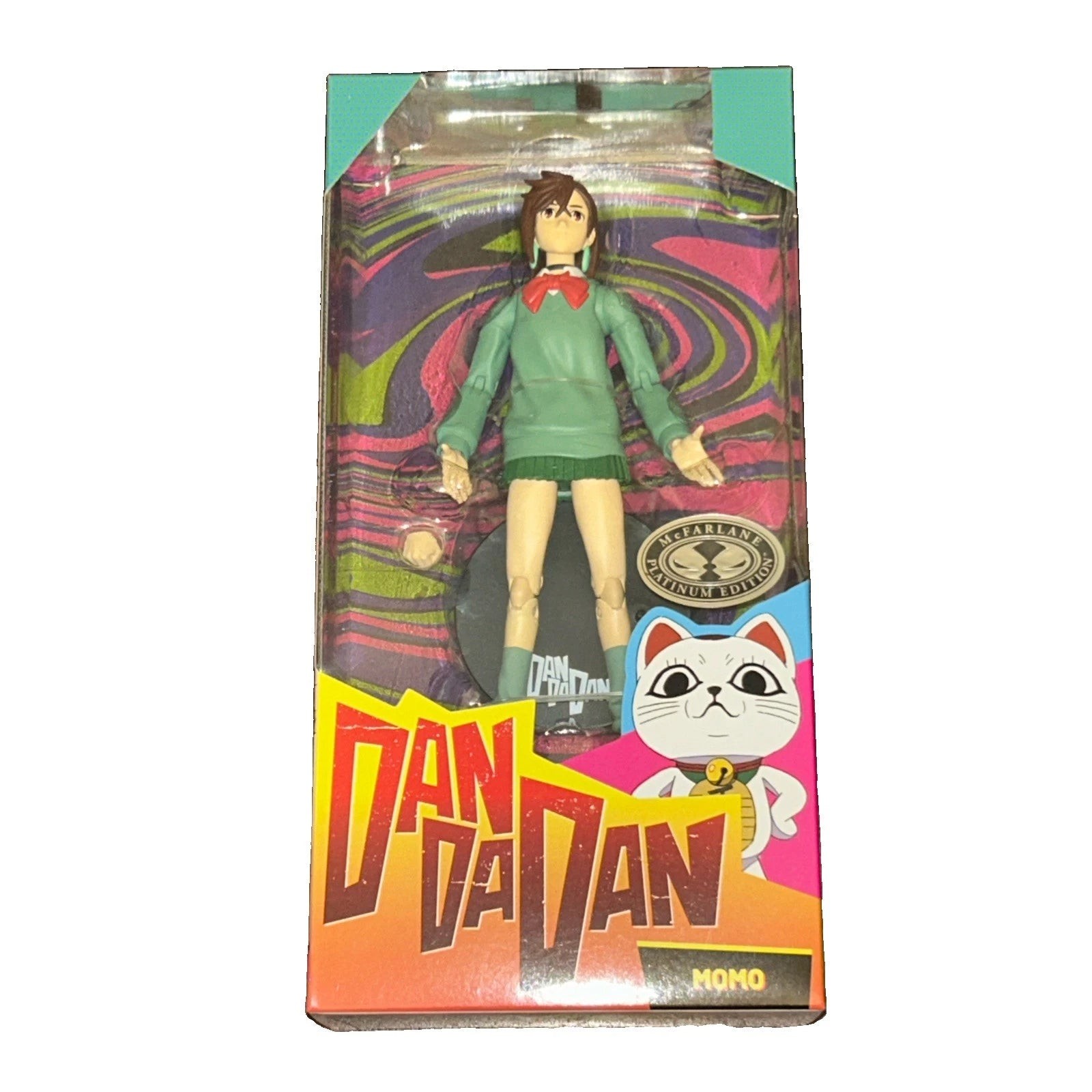 Momo Ayase CHASE variant in Green Dandadan 1:10 Scale 7″ Premium Dandadan Action
