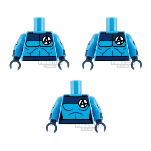 Firestar Secret Fabulous Family Torsos 3 Pack Custom Printed for Minifigures