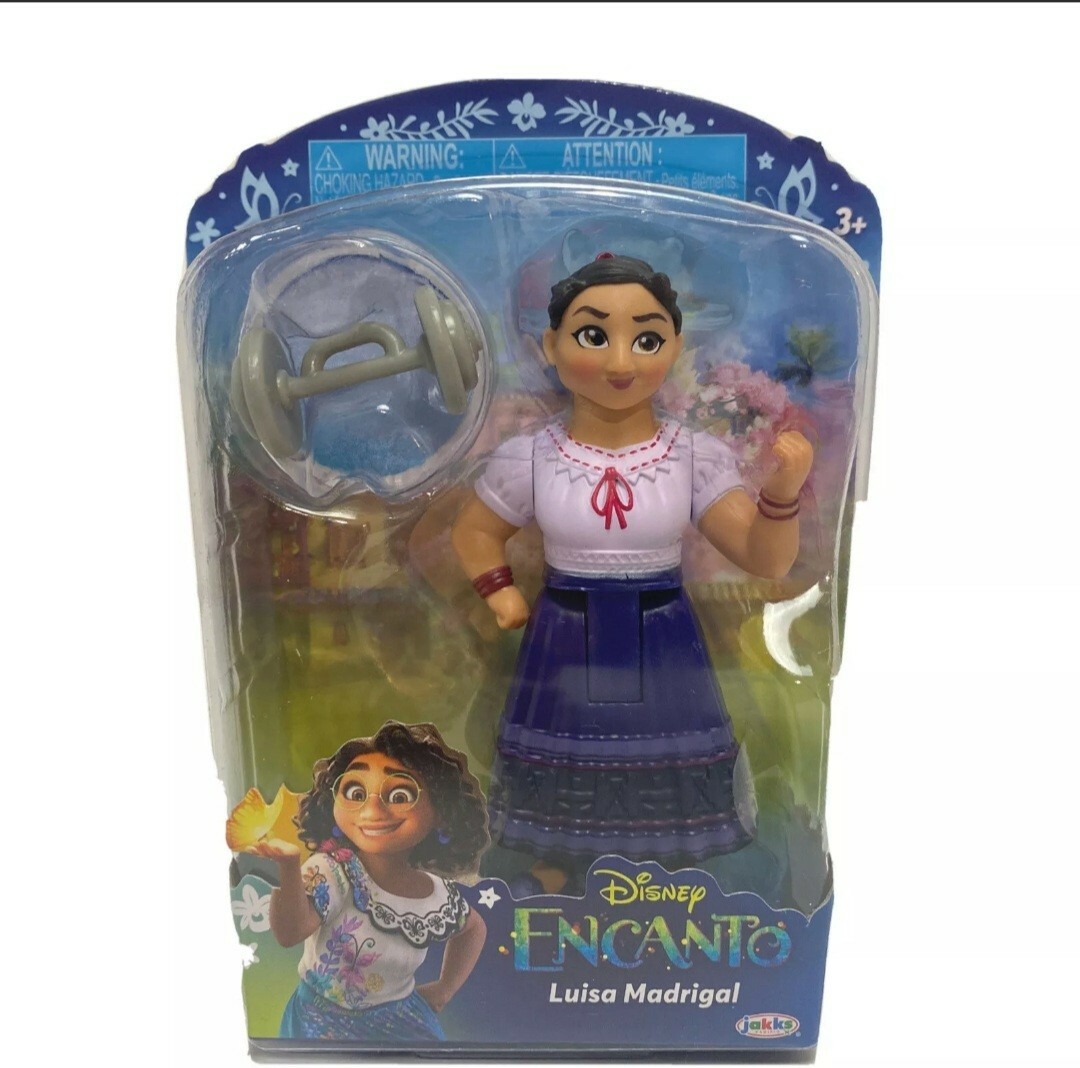 Disney ENCANTO Movie 3″ Figure LUISA MADRIGAL Doll Toy New 2021