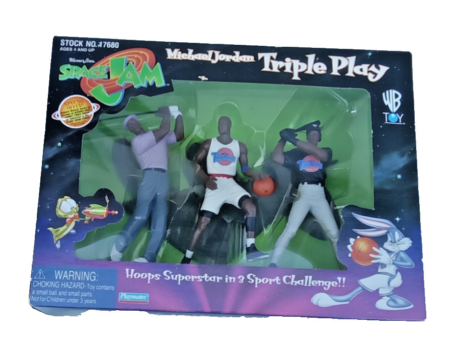 Space Jam – Michael Jordan Triple Play New – Stock No. [17680] Ages 4 and Up-New