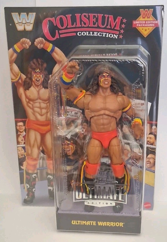 WWE Ultimate Edition The Ultimate Warrior Coliseum Collection Black Card/Chase