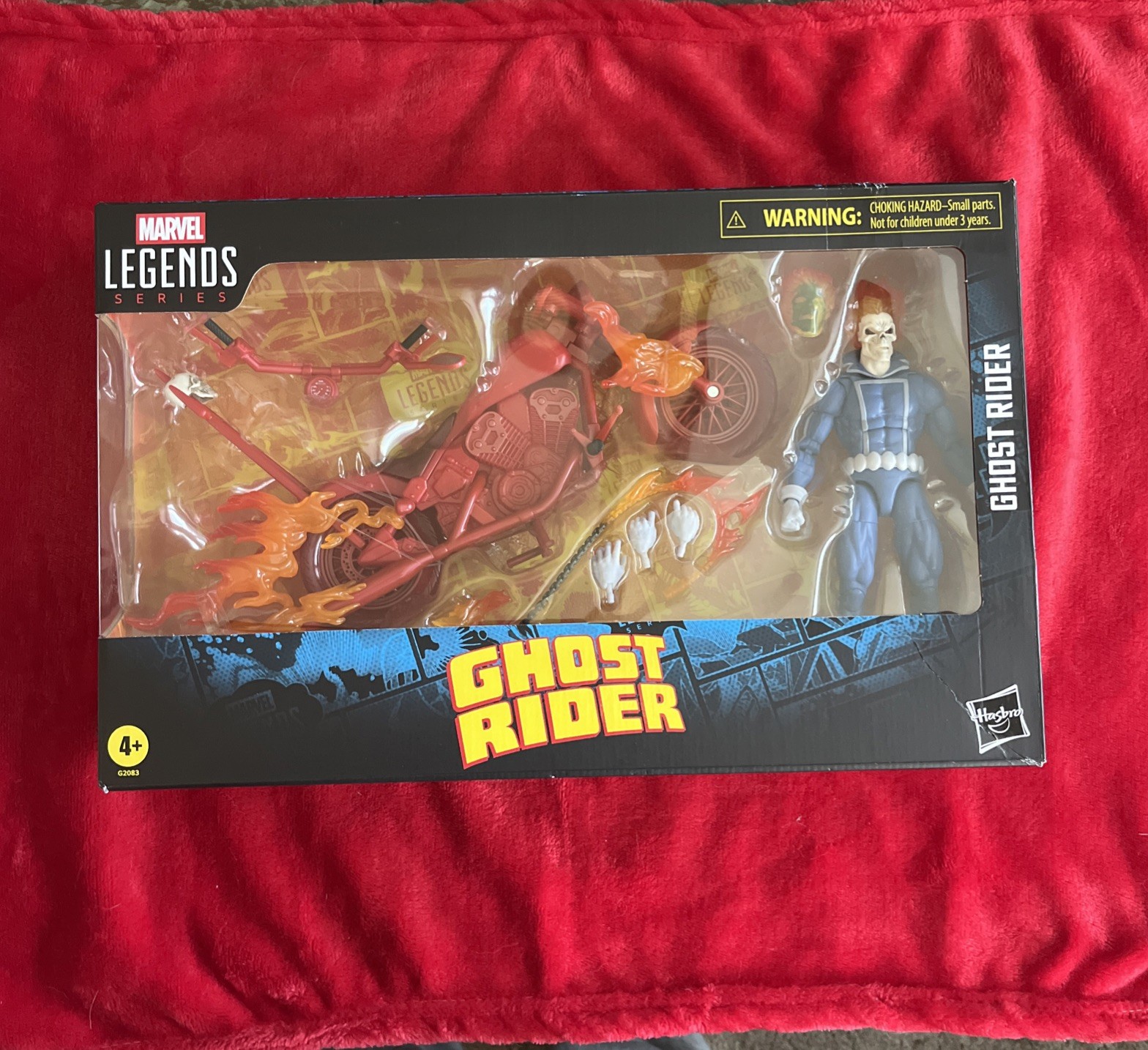 Marvel Legends Series Ghost Rider Johnny Blaze with motorcycle 6″ Action Figure