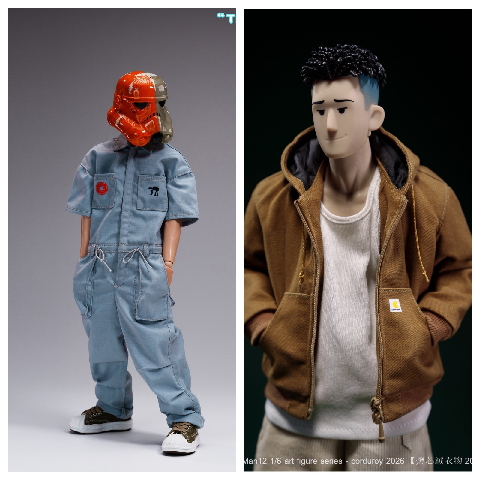 trickyMan12 1/6 action figure STOPWARS 11 og active jacket package（Brown jacket）