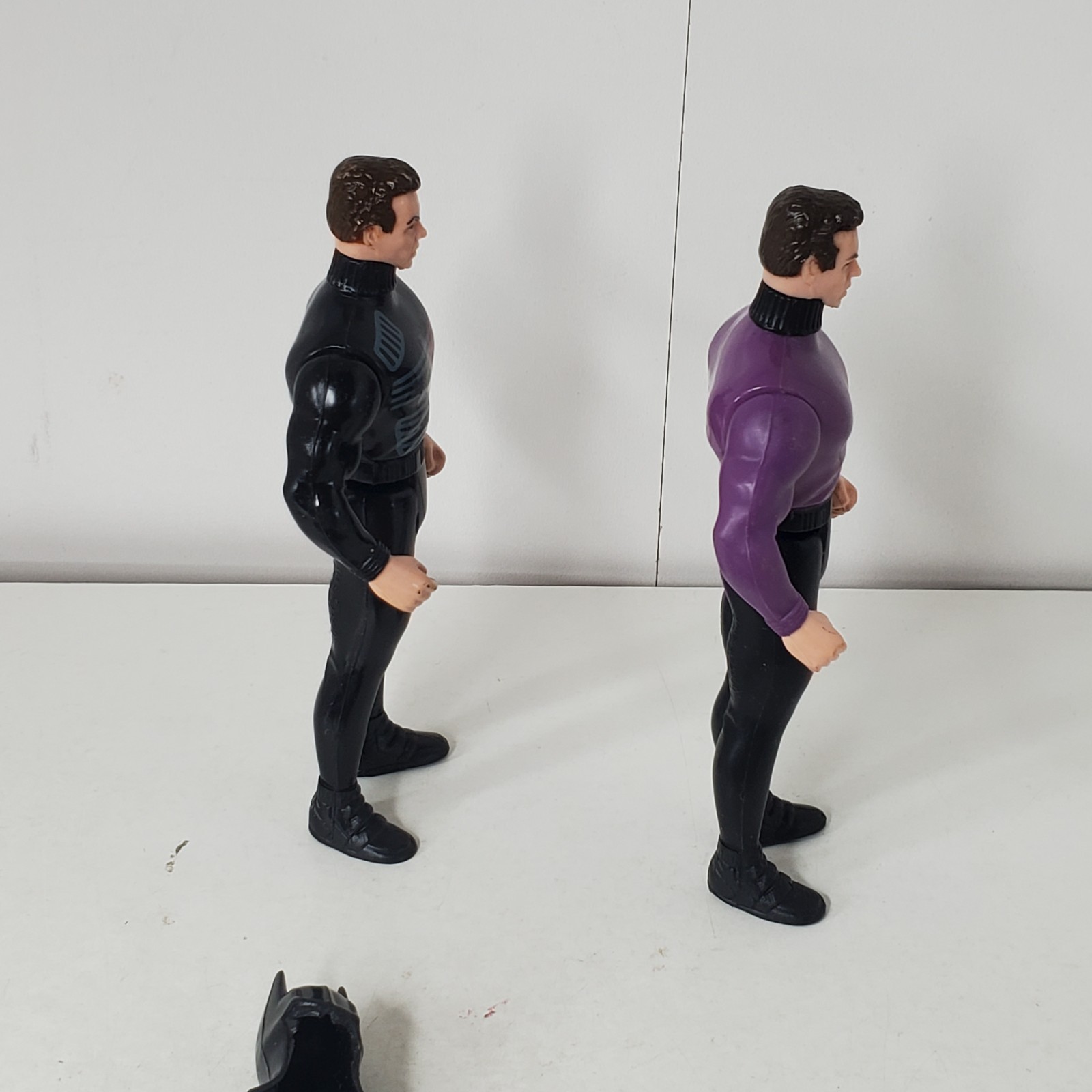 1990 The Dark Knight Collection Lot of 2 Bruce Wayne to Batman Action Figures