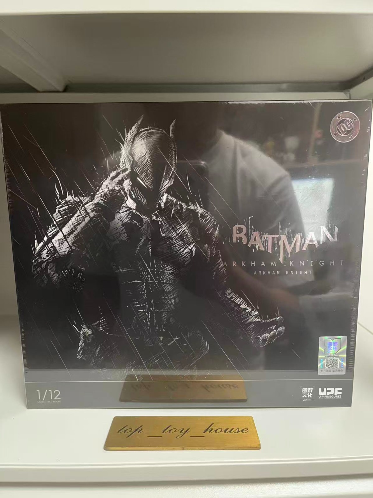 LPZZ DC Batman Arkham Knight Deluxe Action Figure Model Toy New Sealed In Stock