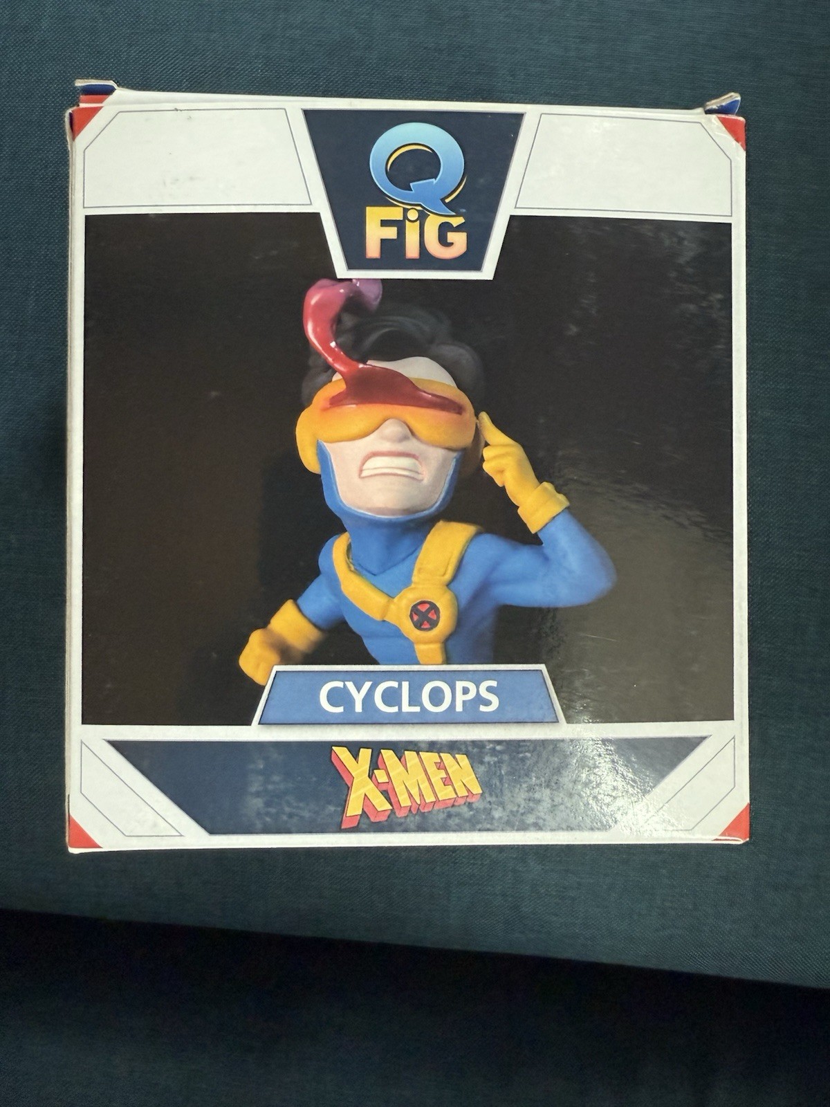 Marvel Comics Q-Fig X-Men Cyclops Diorama Quantum Mechanix QMX