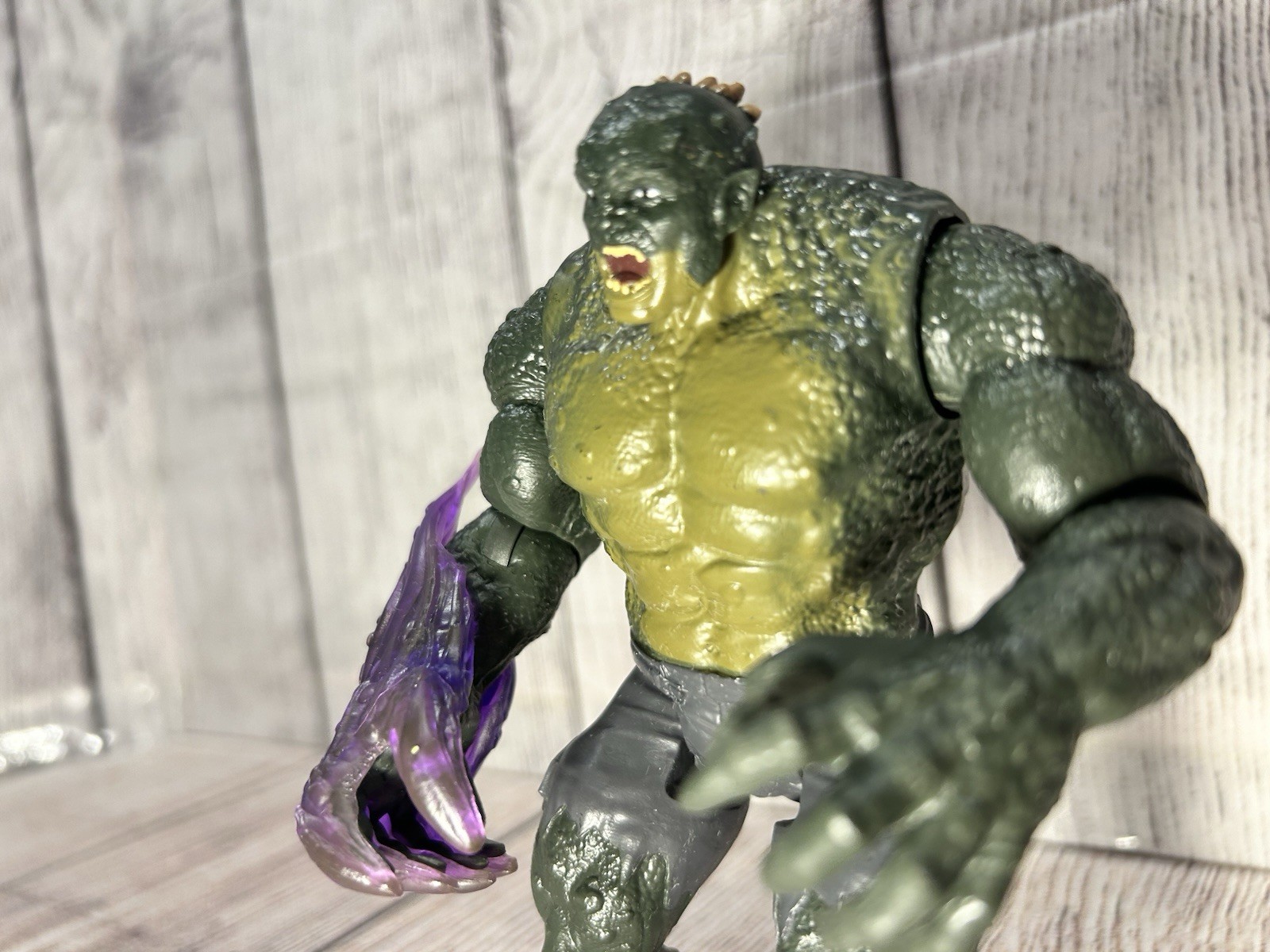 Hasbro Marvel Gamerverse Abomination Action Figure 6″ 2020 Loose w/ Purple Flame
