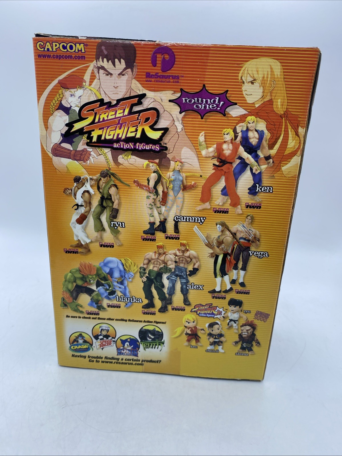 Evil Ryu Street Fighter Action Figure 1999 ReSaurus Toyfare Excl Rare Vintage