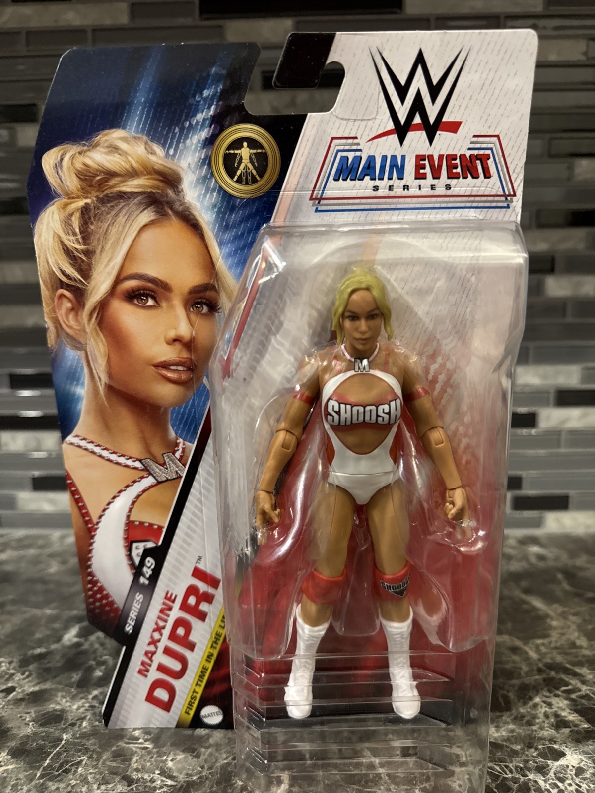 WWE Main Event Series 149 Maxxine Dupri Mattel Action Figure Brand New HTF Rare