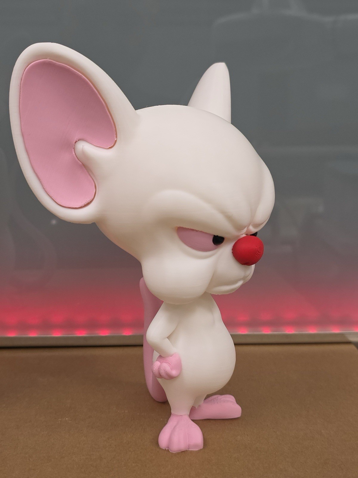 2 Set Pinky and The Brain Figurines Classic Series Collectible Set 9in & 7in