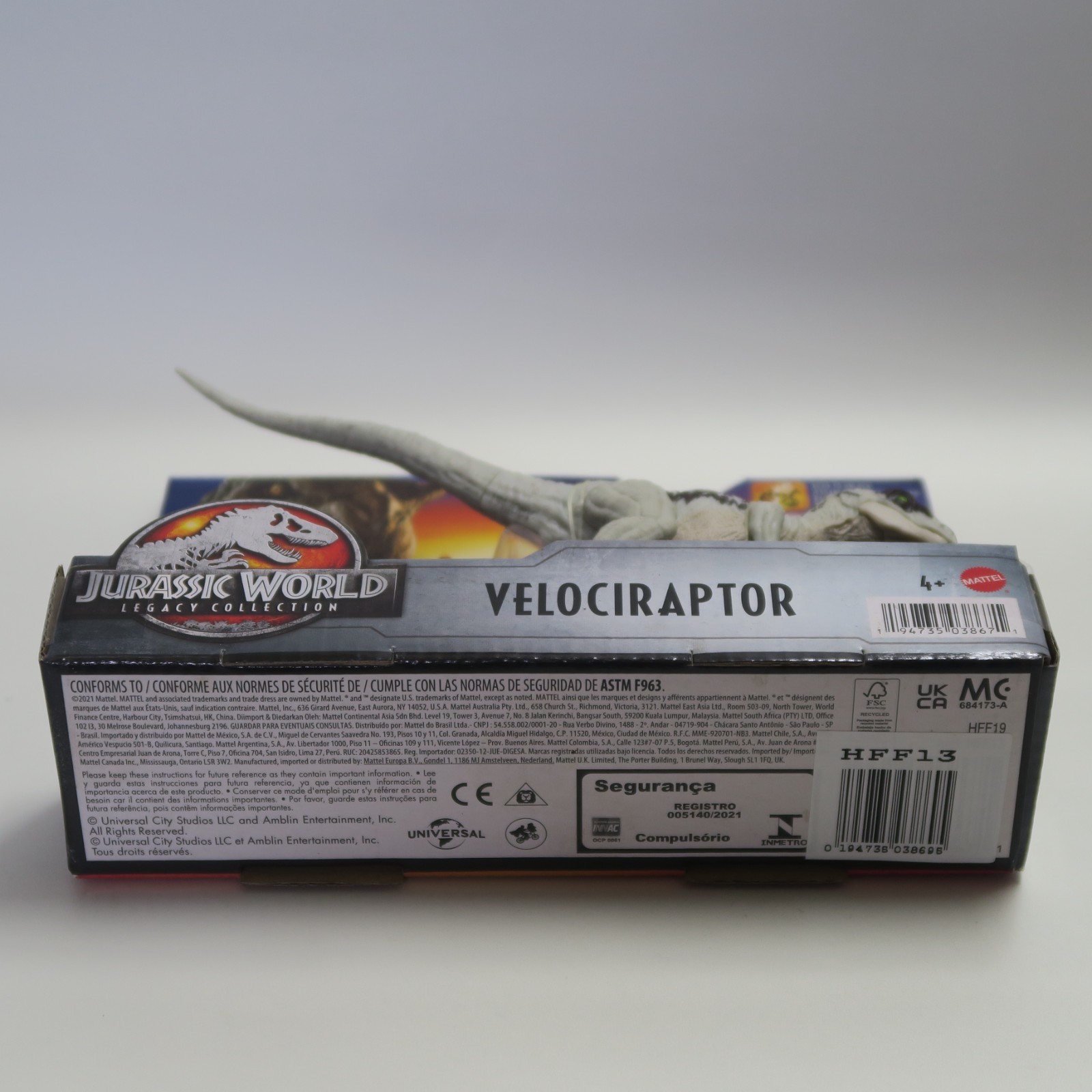 Jurassic World Legacy Collection velociraptor Dinosaur Figure