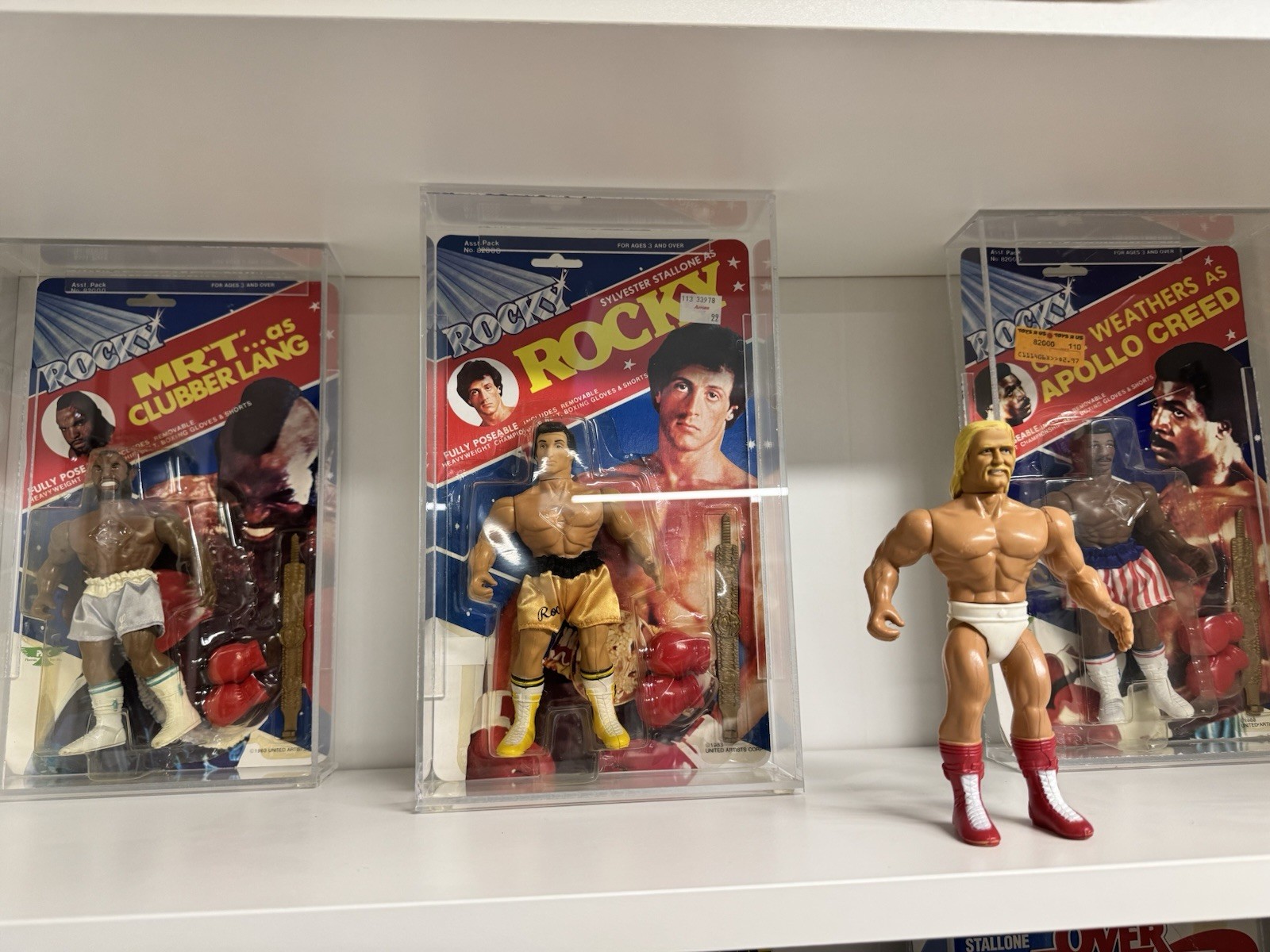 1983 Rocky Collection , Mr T , Rocky, Appolo, Thunderlips