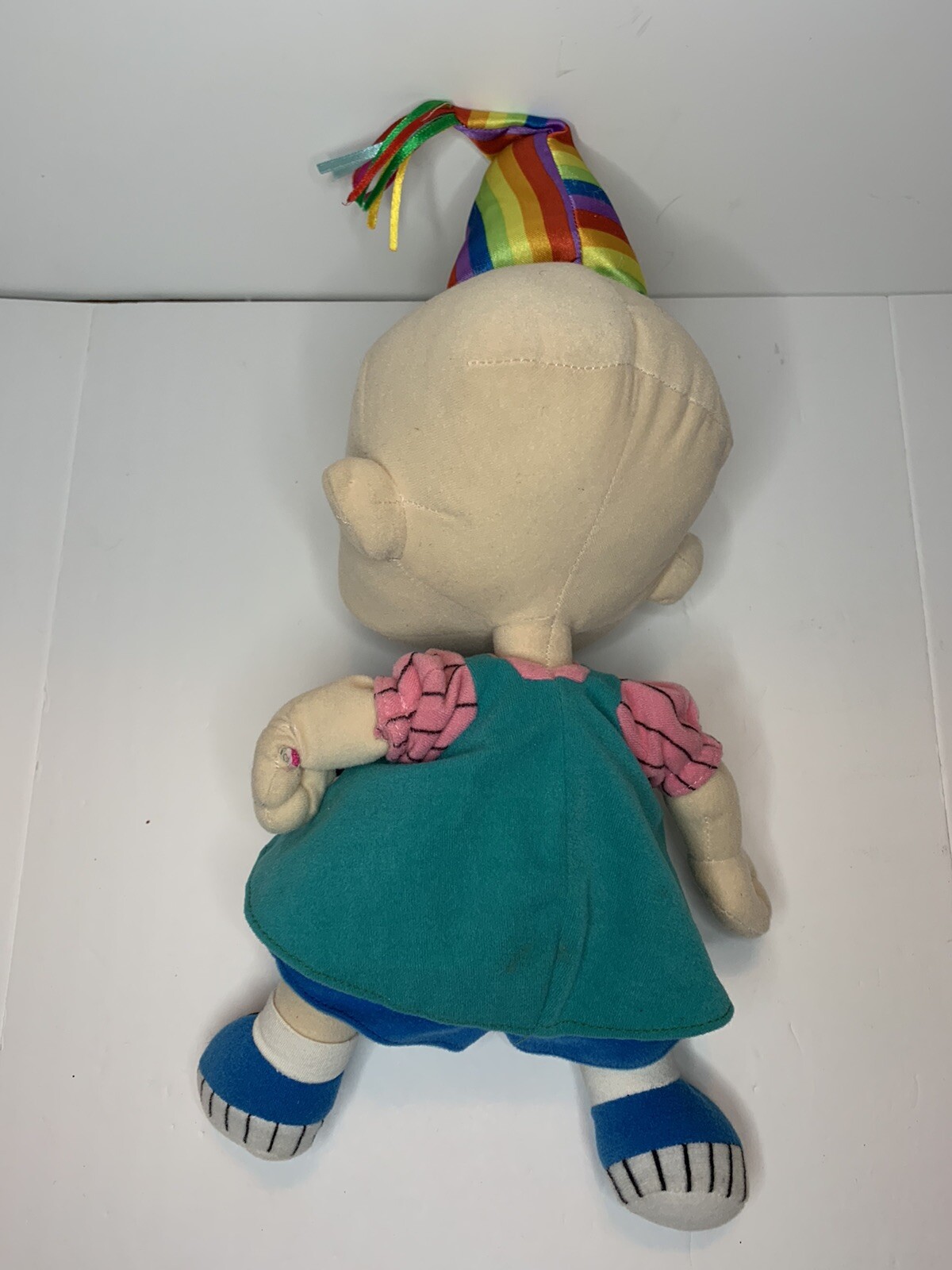 Rugrats Lil Deville Soft Plush Toy Vintage Birthday Girl Celebration Nanco 2002