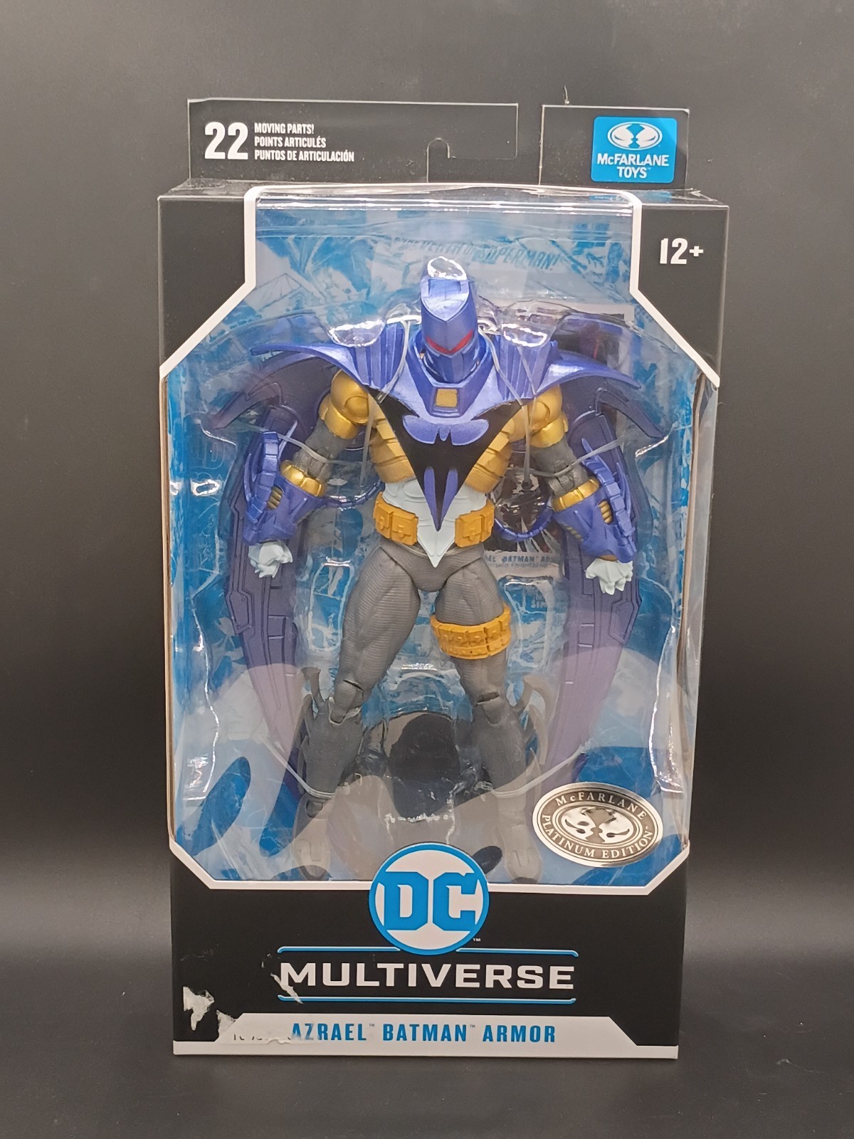 DC Multiverse McFarlane Azrael Knightfall MISB Knightsend Platinum