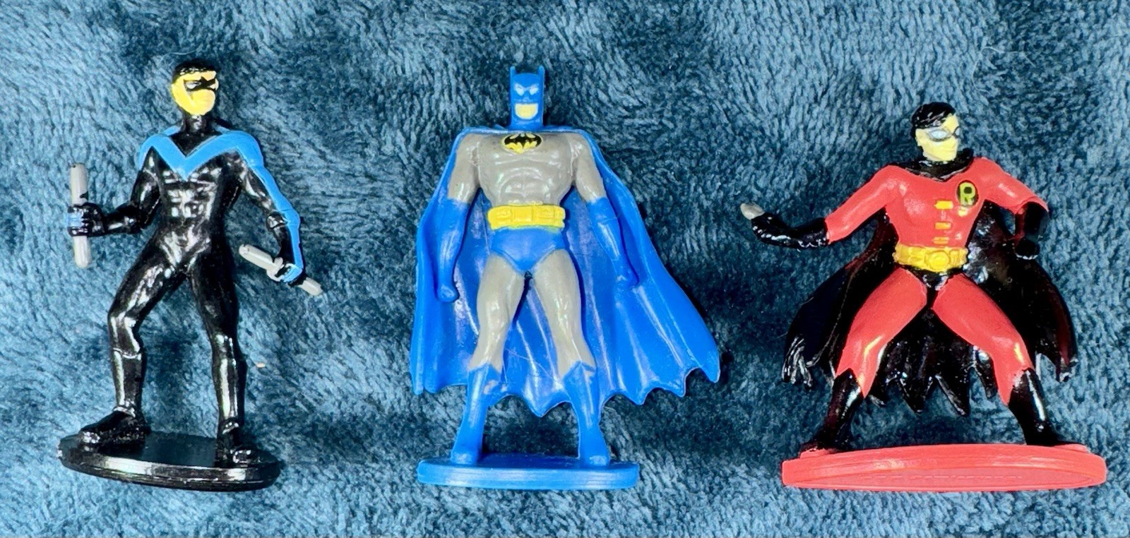 D.C. Comics Batman Party Favors PVC Cake Toppers (S12) Lot Of 11 Approx 1.5-2 in