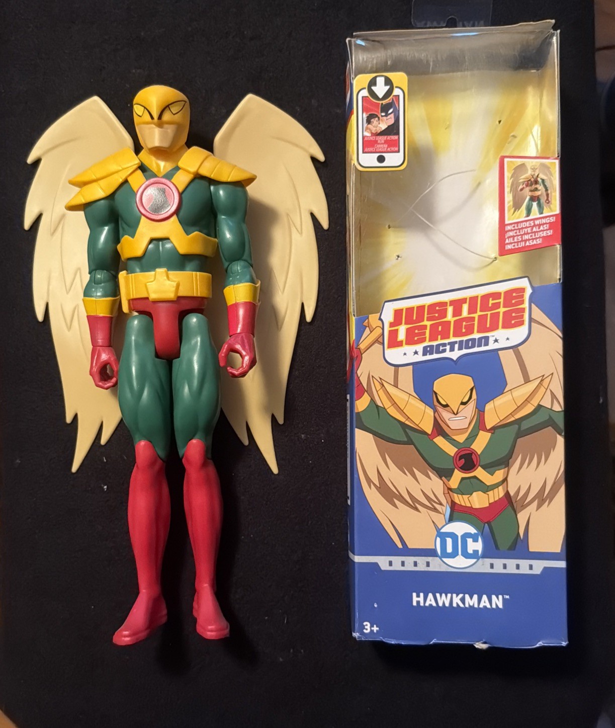 DC Justice League Action Hawkman 12″ 2017 Collectible