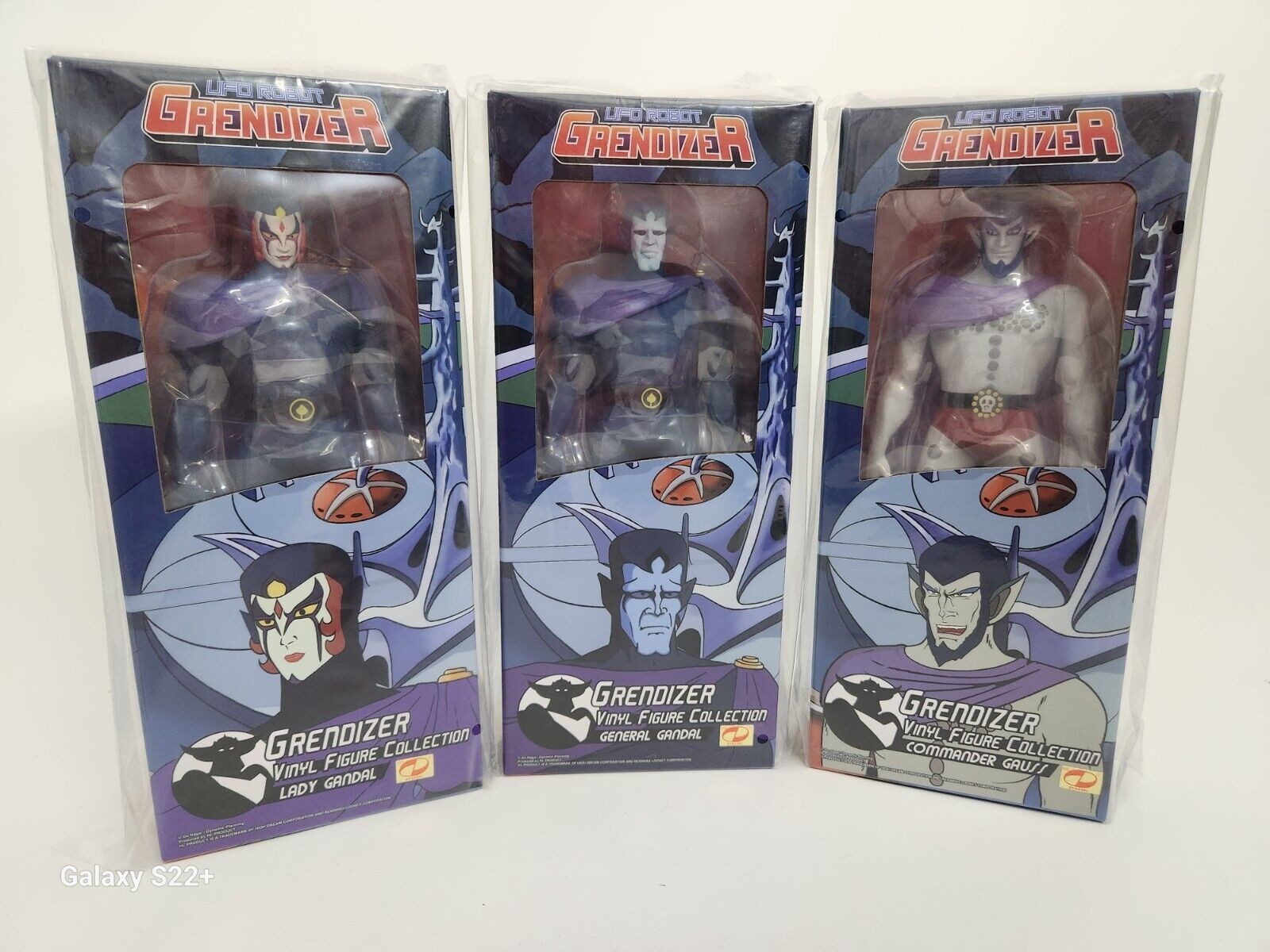 HL Pro Grendizer 9 inch Combo Gandal, Lady Gandal & Commander Gauss figures (3)