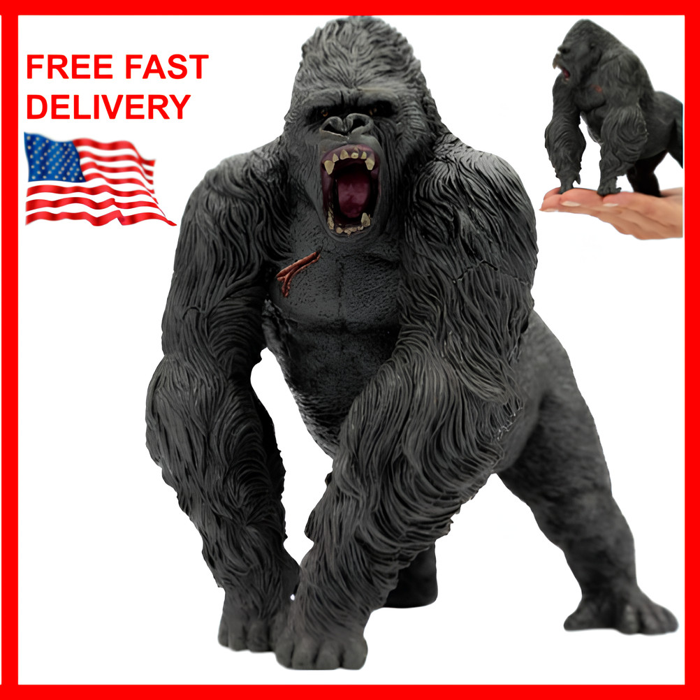 NEW REALISTIC GIANT KING KONG Action Figure, Godzilla vs King Kong,Gift for Kids